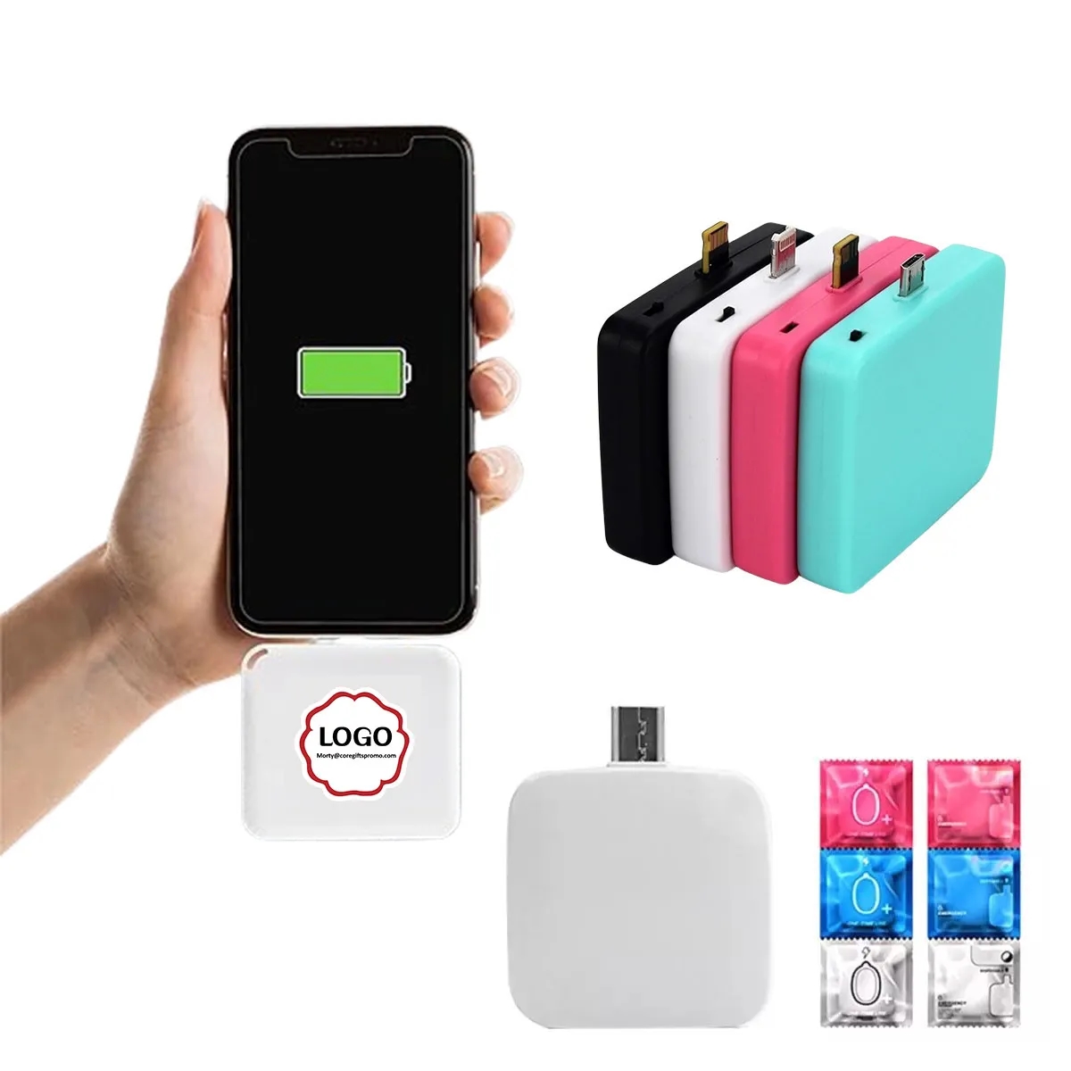 ONE-TIME USE DISPOSABLE EMERGENCY PHONE CHARGER 6