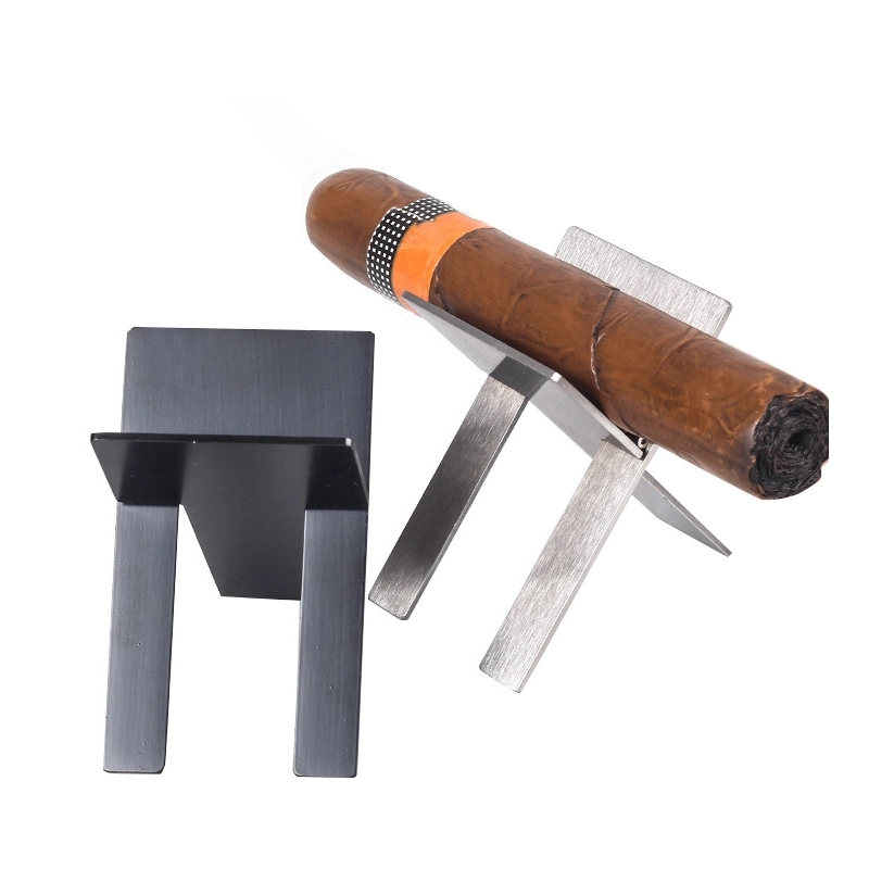 Foldable Tripod Stainless Steel Cigar Holder 4
