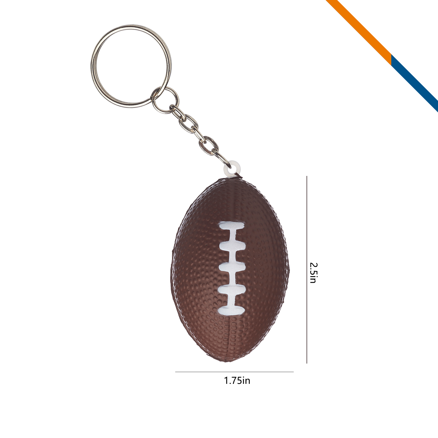 Toto Football Stress Holder Keychain 3