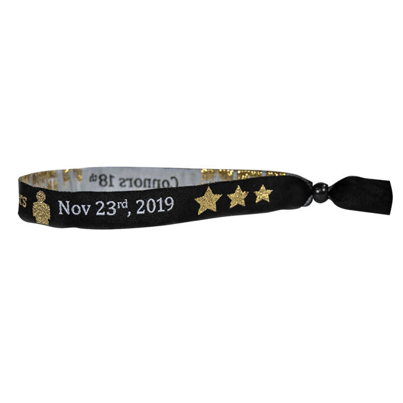 Custom Woven Cloth Wristbands 9