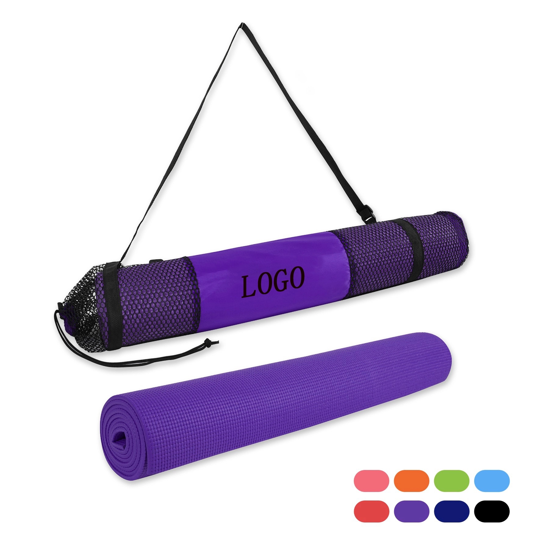 PVC Yoga Mat and Carrying Bag 1