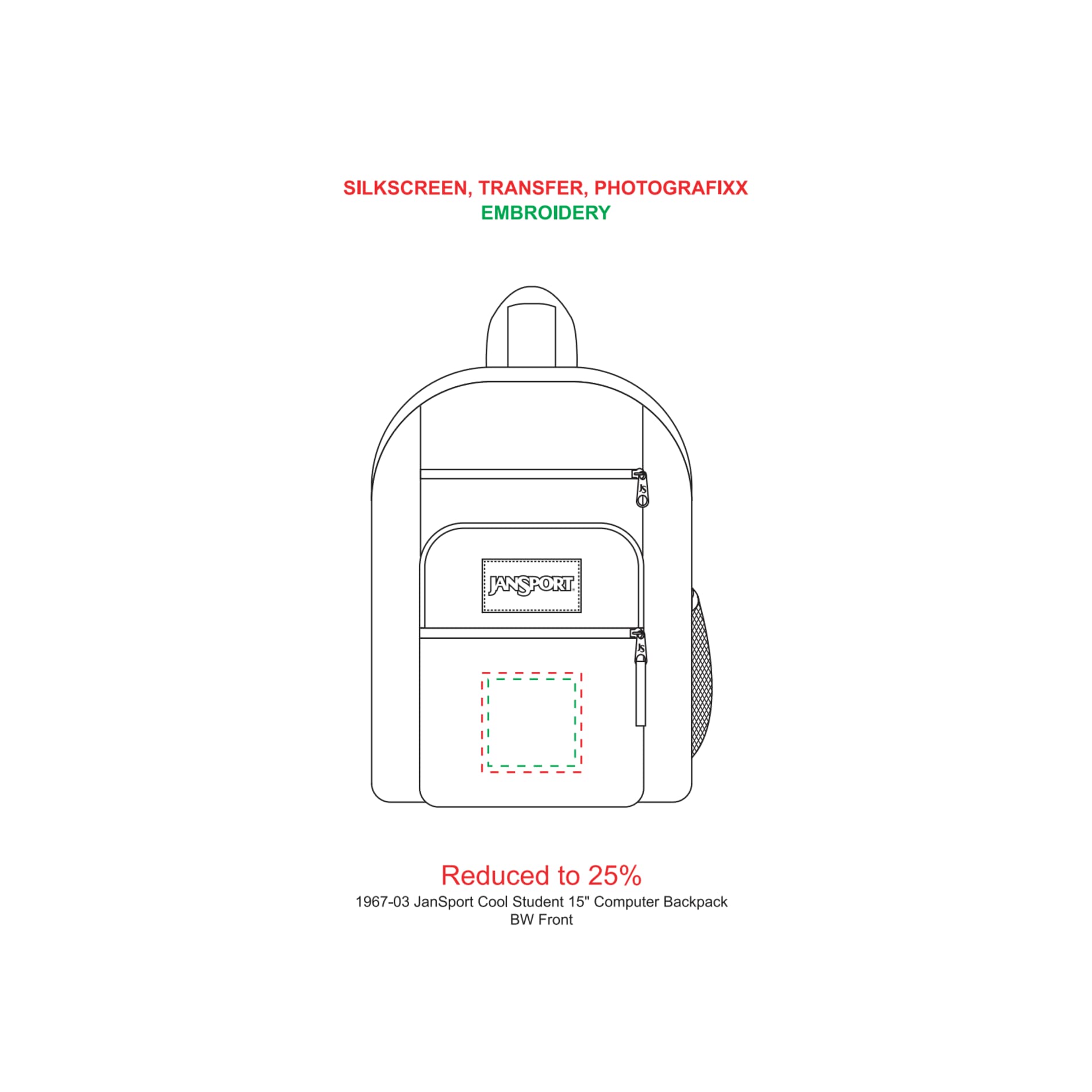 JanSport Cool Student 15" Computer Backpack 13