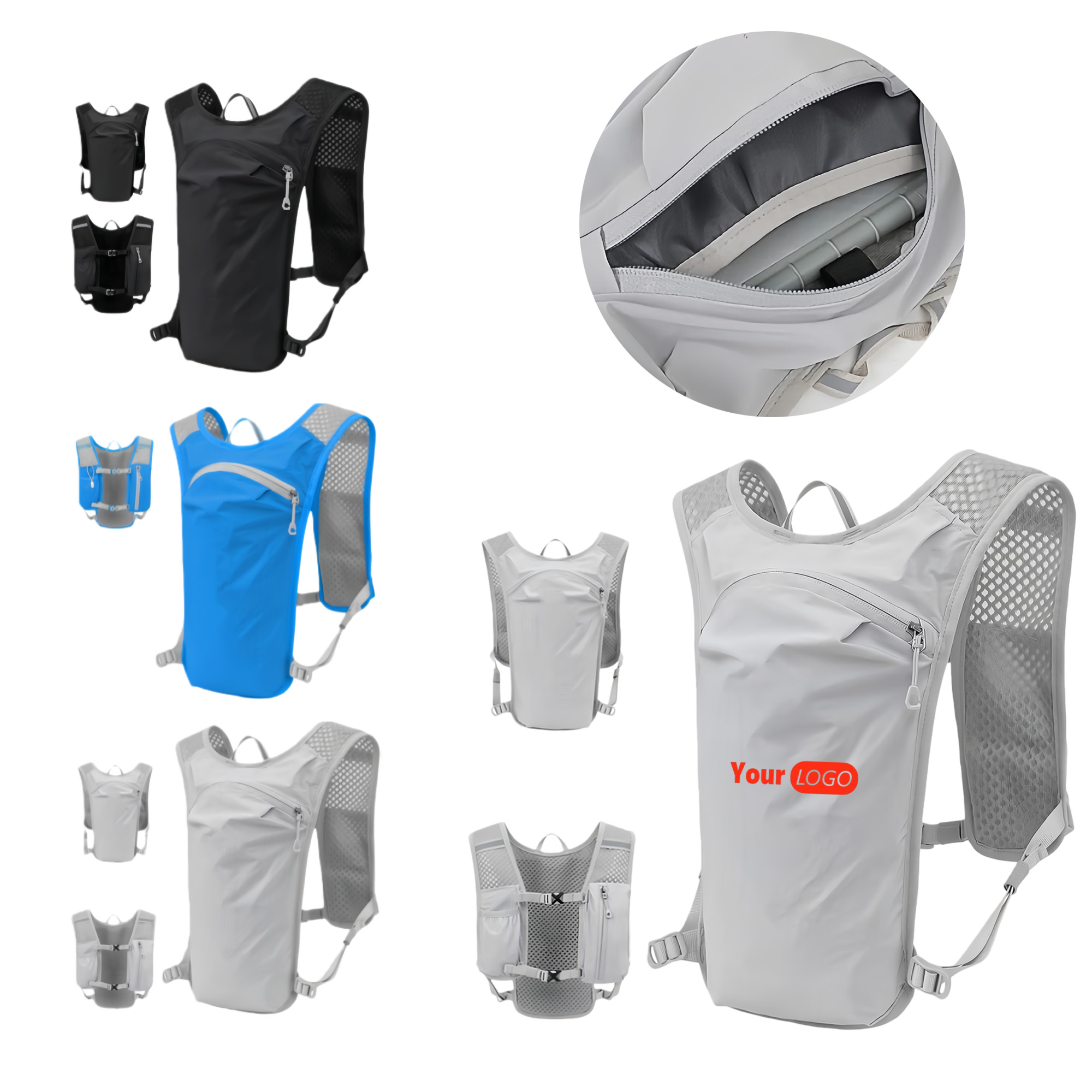 Lightweight Water Resistant Vest Backpack 2