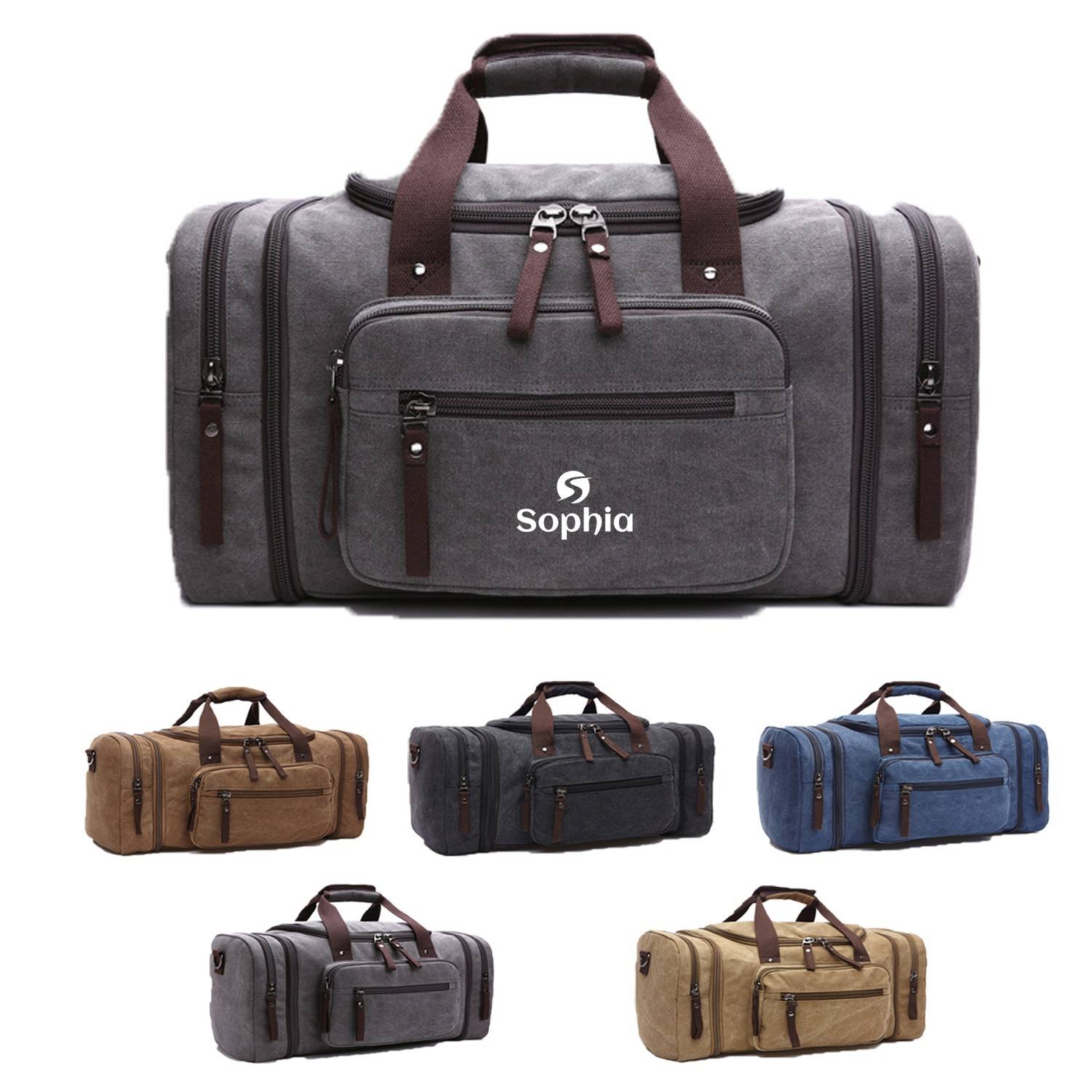 Canvas Duffle Travel Bag 3