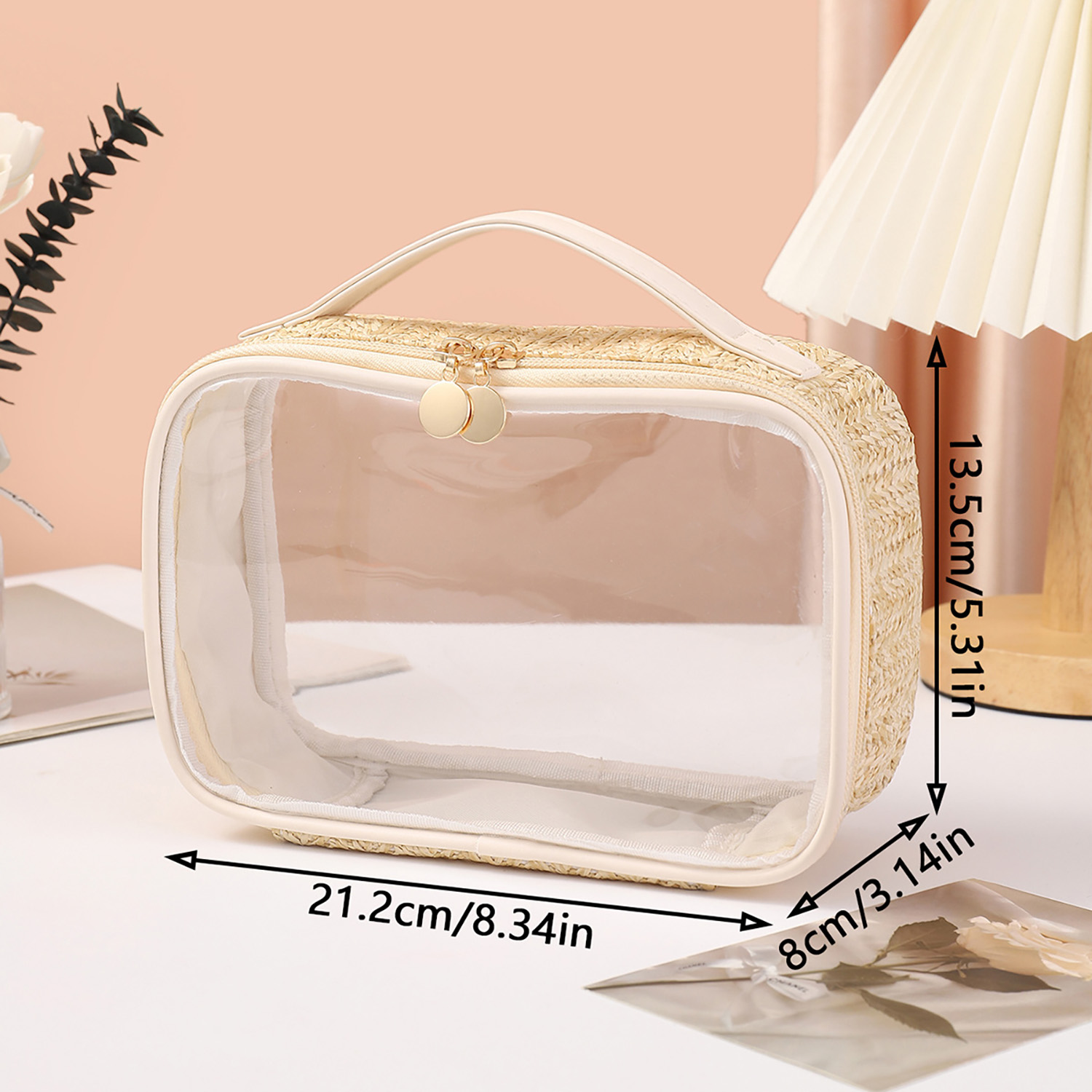 Woven Handheld Makeup Bag 7