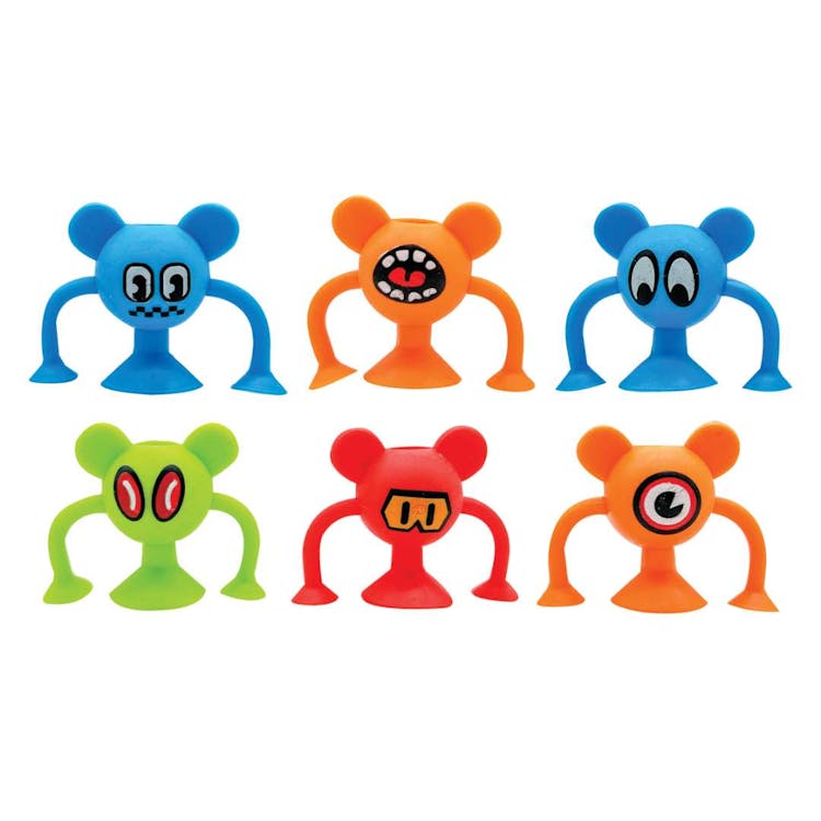 Suction Monster Pencil Stands Assorted 24 Pack 2