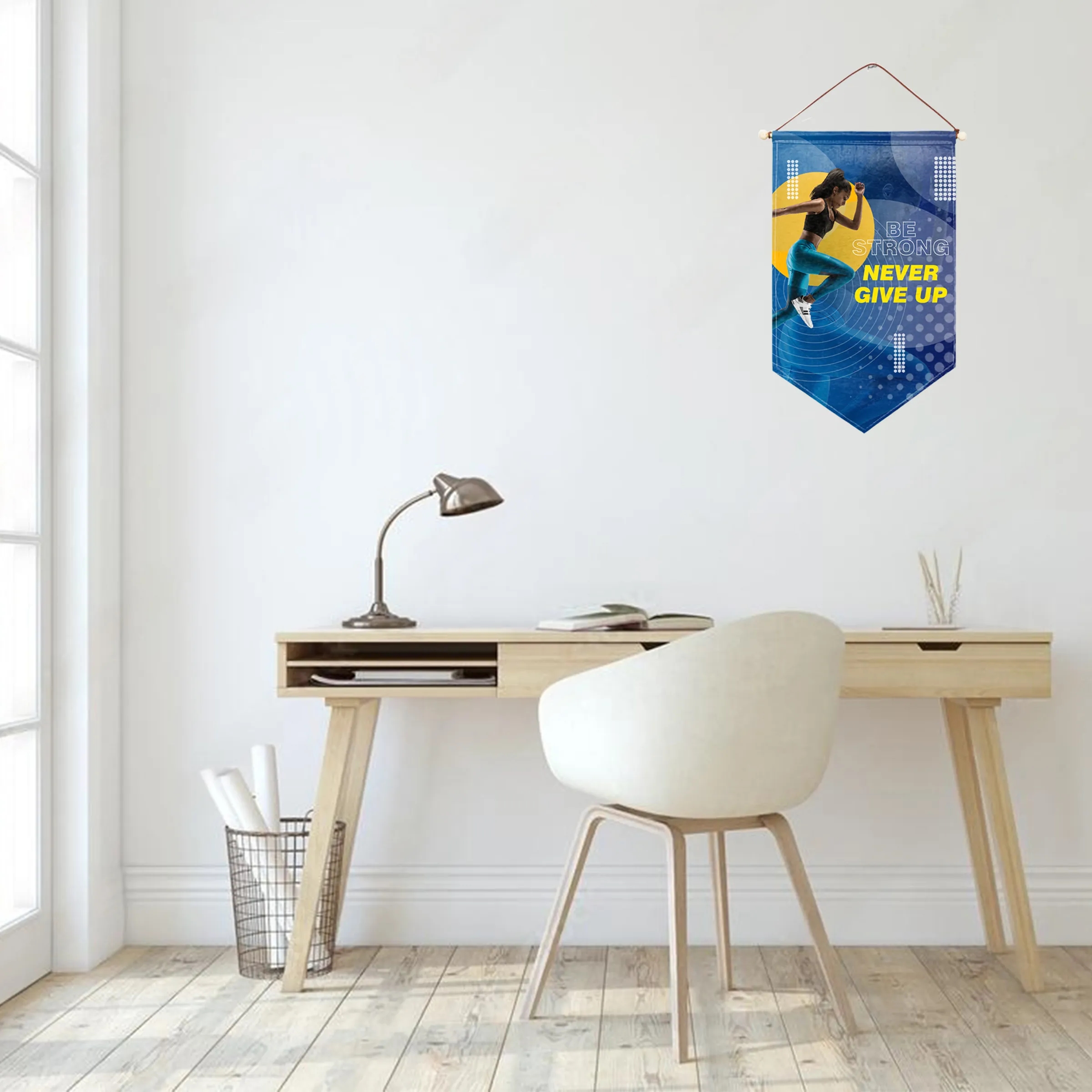 24"x36" Custom Felt Hanging Banner - 2ply 2-Sided 3