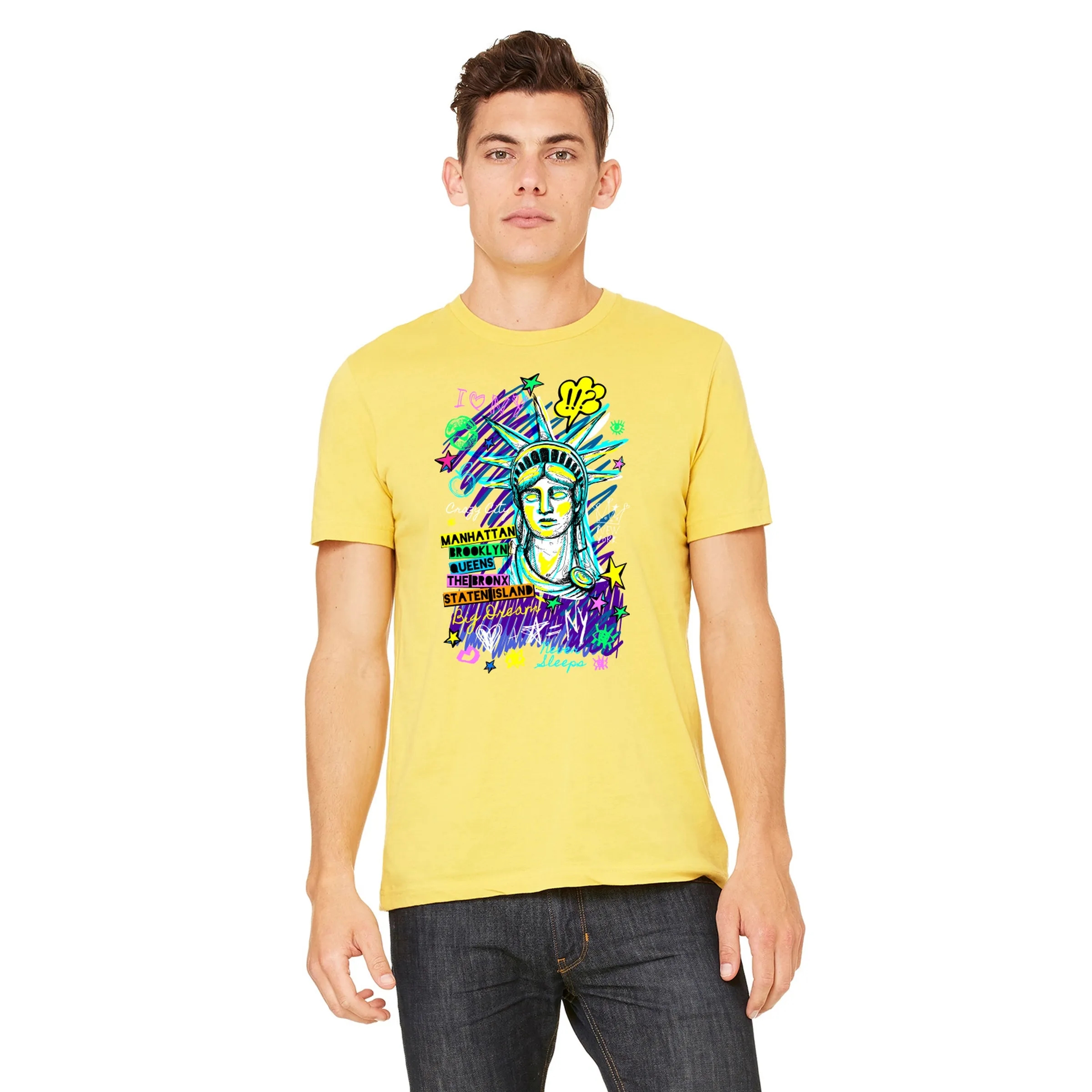 Bella + Canvas Unisex Jersey Short-Sleeve T-Shirt 109