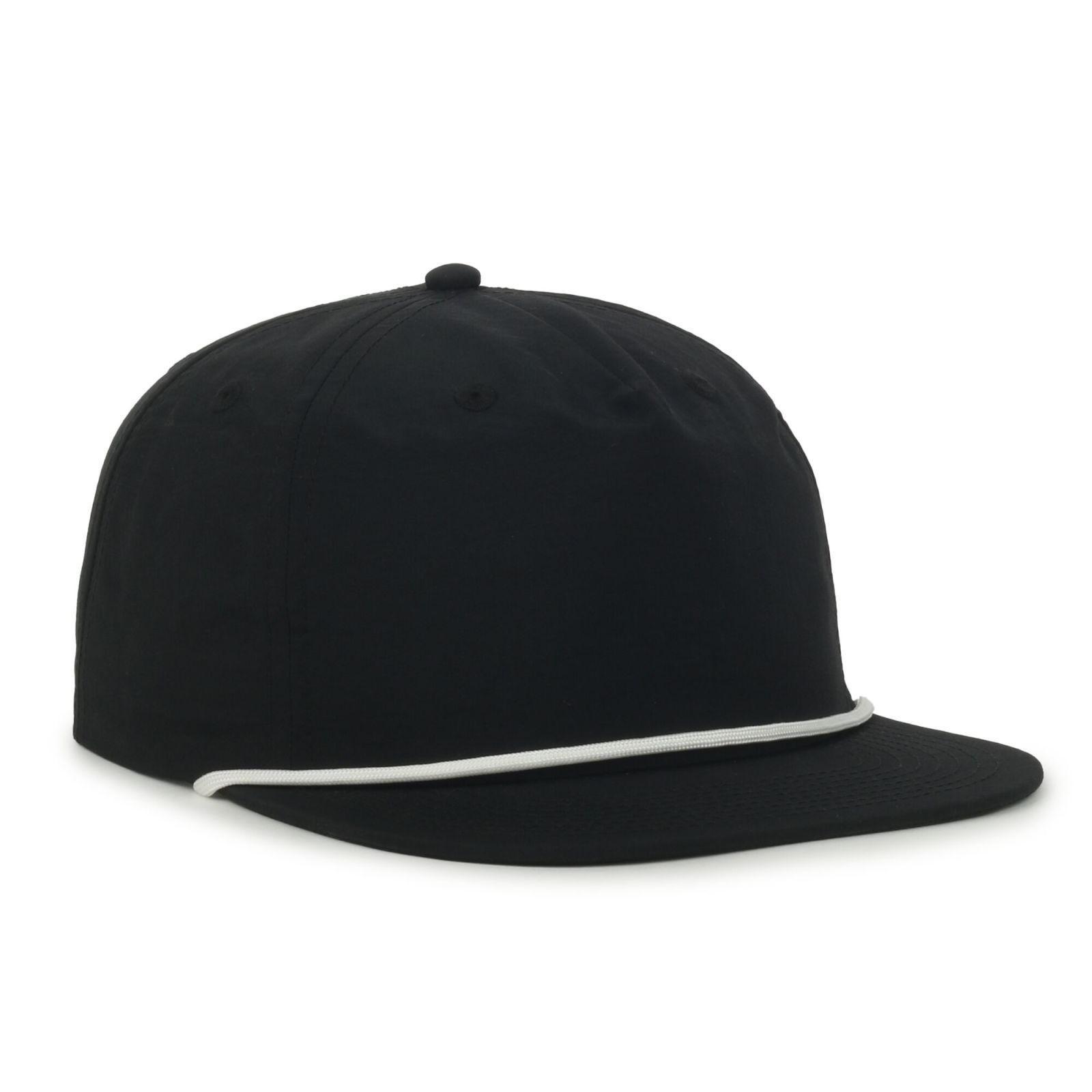 5 Panel High Crown w/Cord