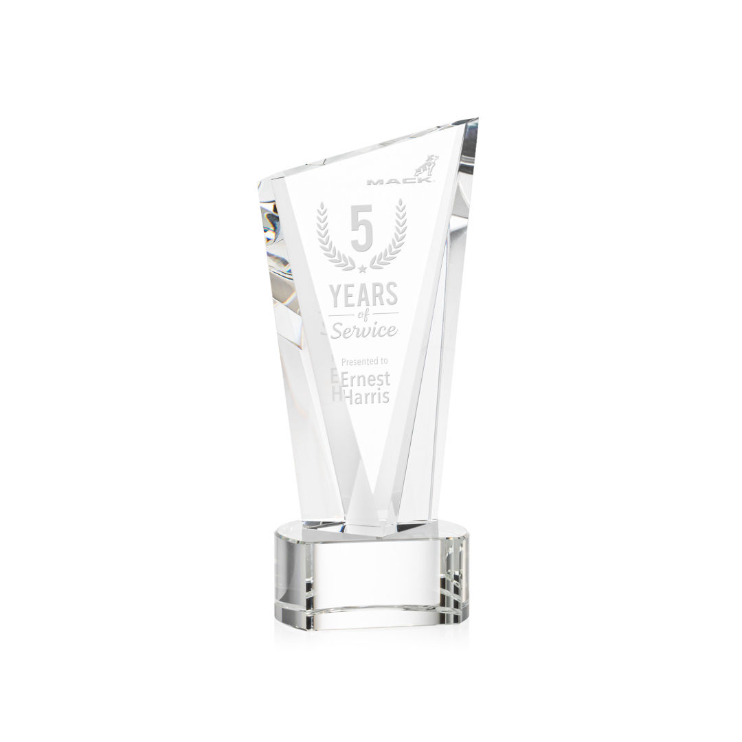 Plymouth Award on Paragon Base - Clear 4