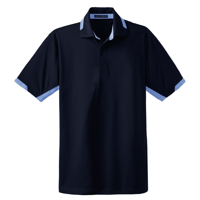 Port Authority Dry Zone Colorblock Ottoman Polo. 25