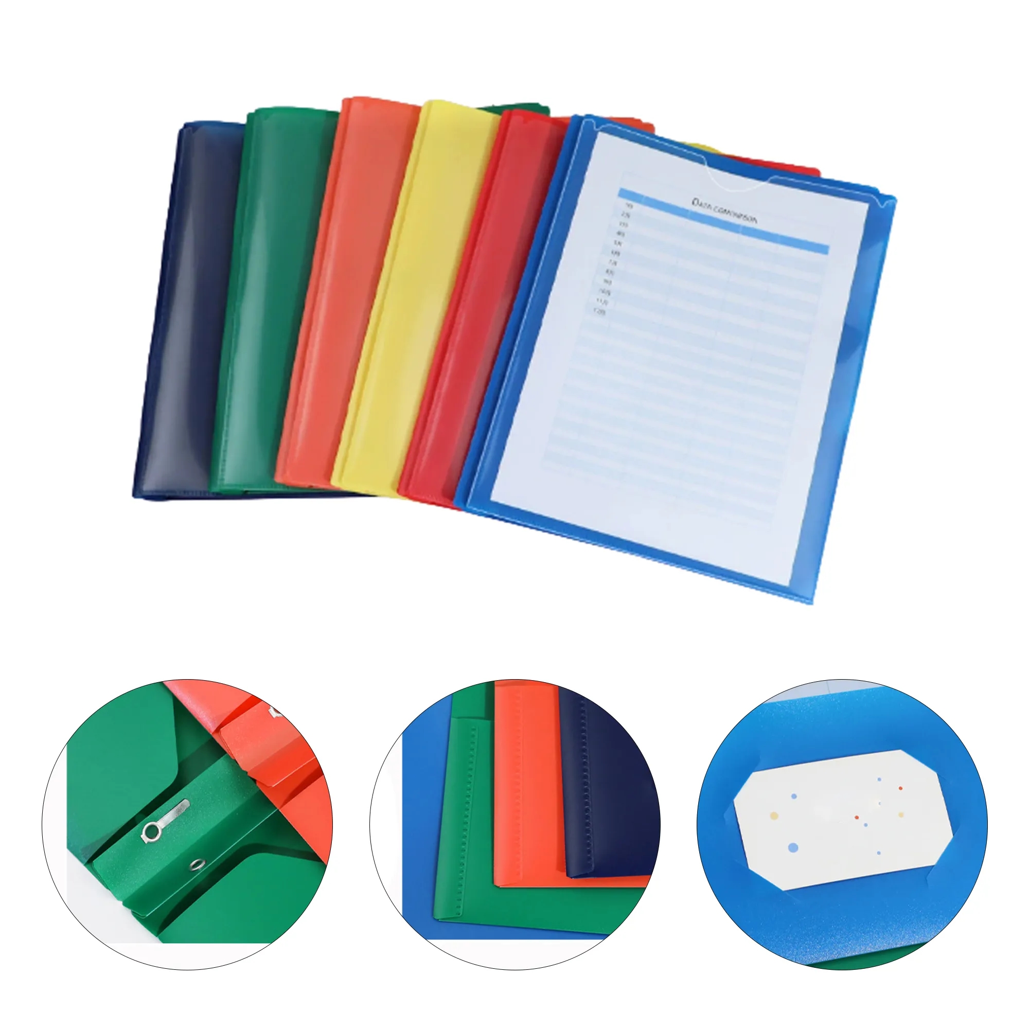 2 Pocket Folder with Business Card Slots 1