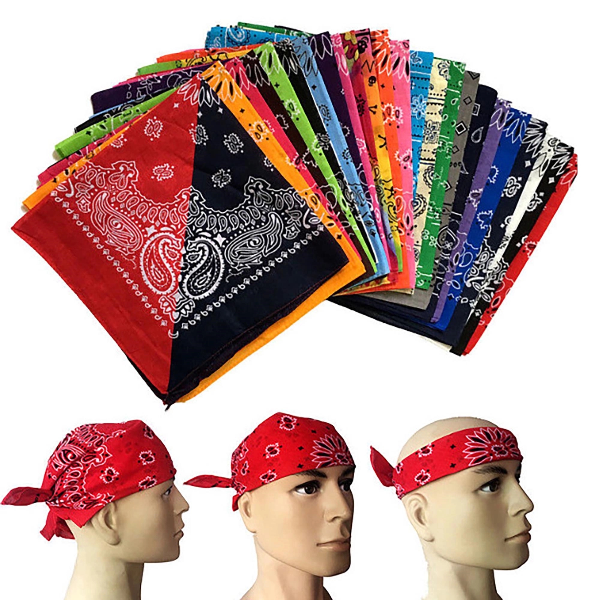 Full-Color Sublimated Headband & Neck Wear&Bandanas 4
