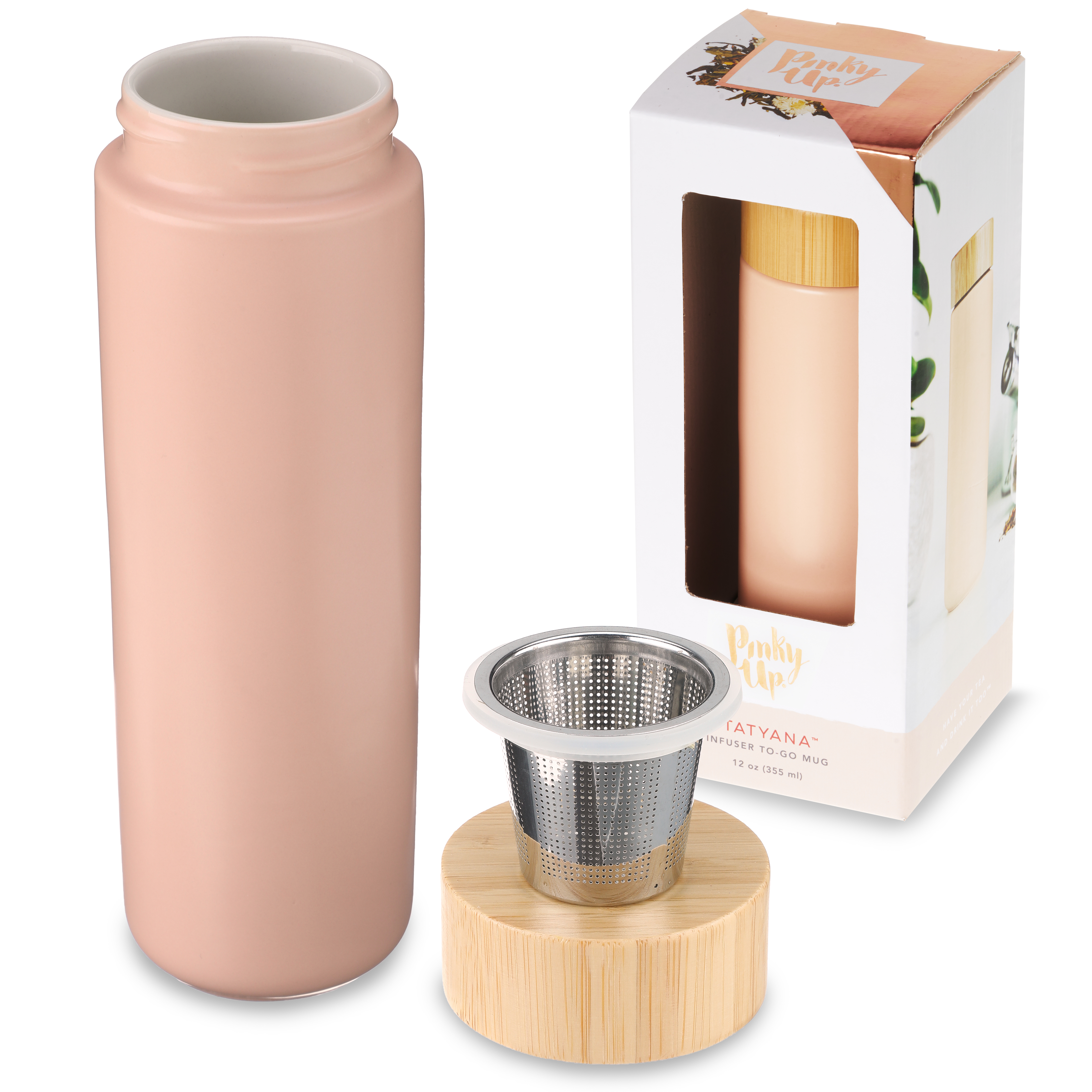 Pinky Up® Tatyana Ceramic Tea Infuser Mug 14