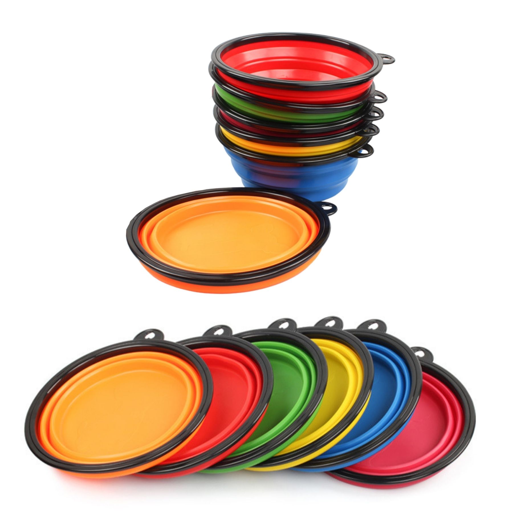 Folding Bowl With Carabiner 2