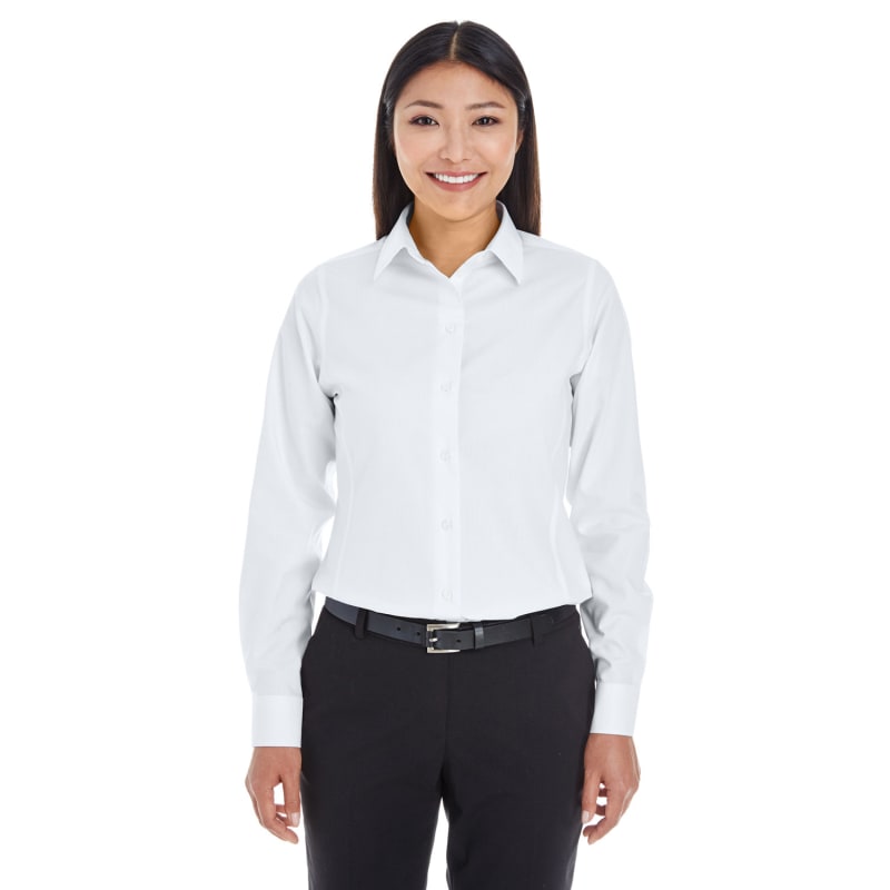 Devon & Jones Ladies' Crown Woven Collection™ Royal Dobby Shirt 5