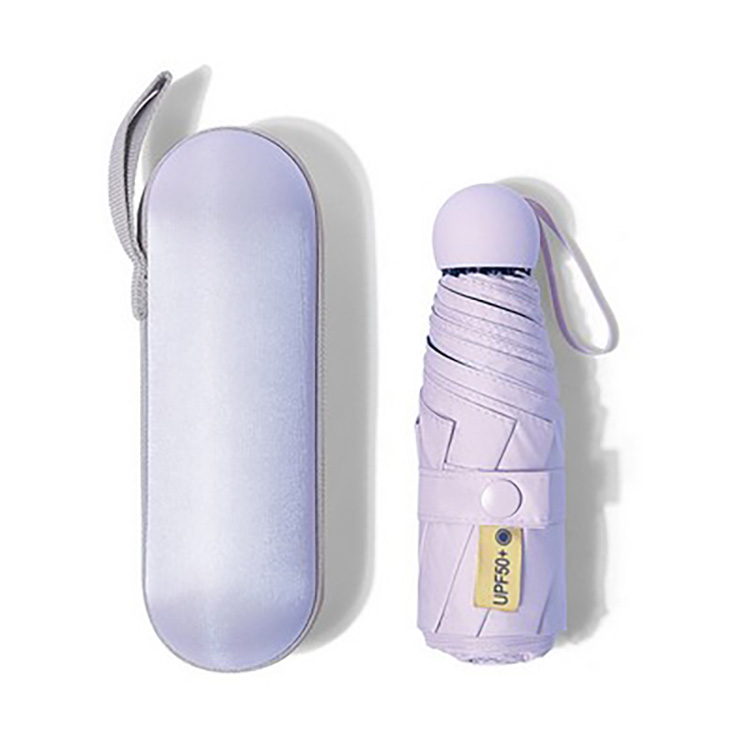 Folding Travel Umbrella with Capsule Case 6