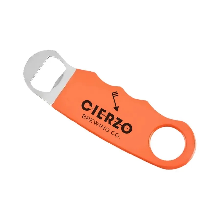 Orange Hand Grip Flat Bottle Opener 8