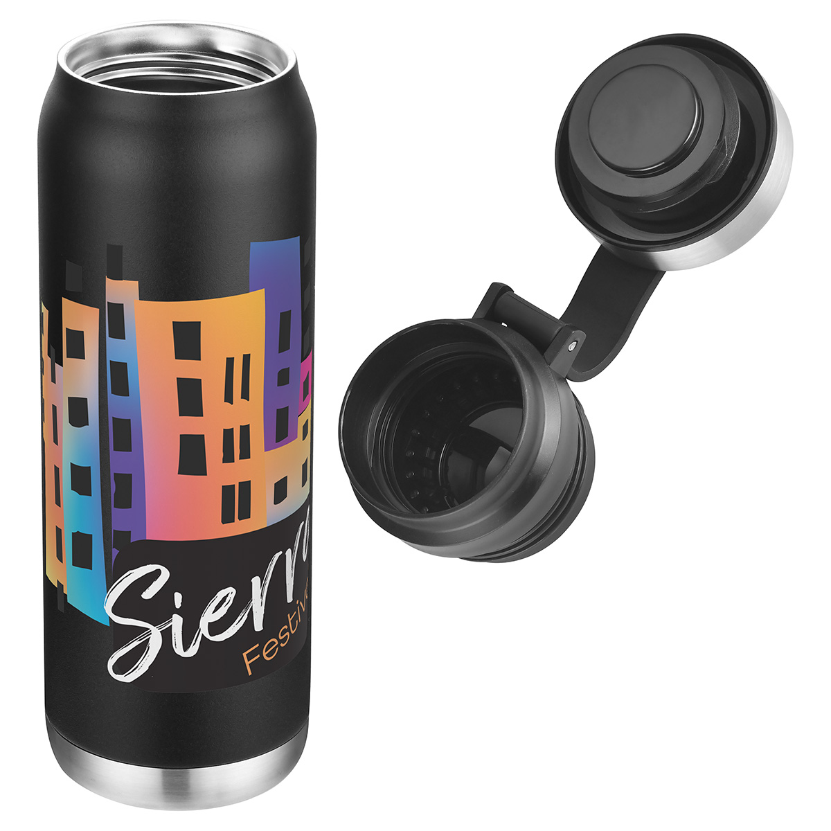 Turin 20 oz Vacuum Insulated Bottle with Twist Cap 23