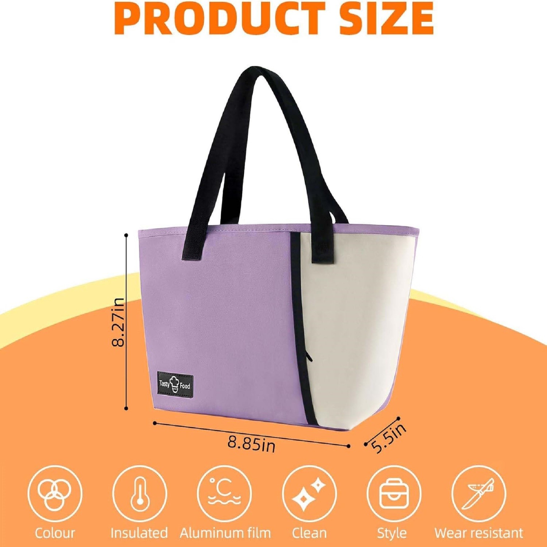 Reusable Lunch Tote Lunch Bag 7