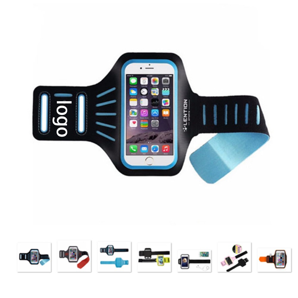 Reflective Sports Armband With Key Storage Pocket 7