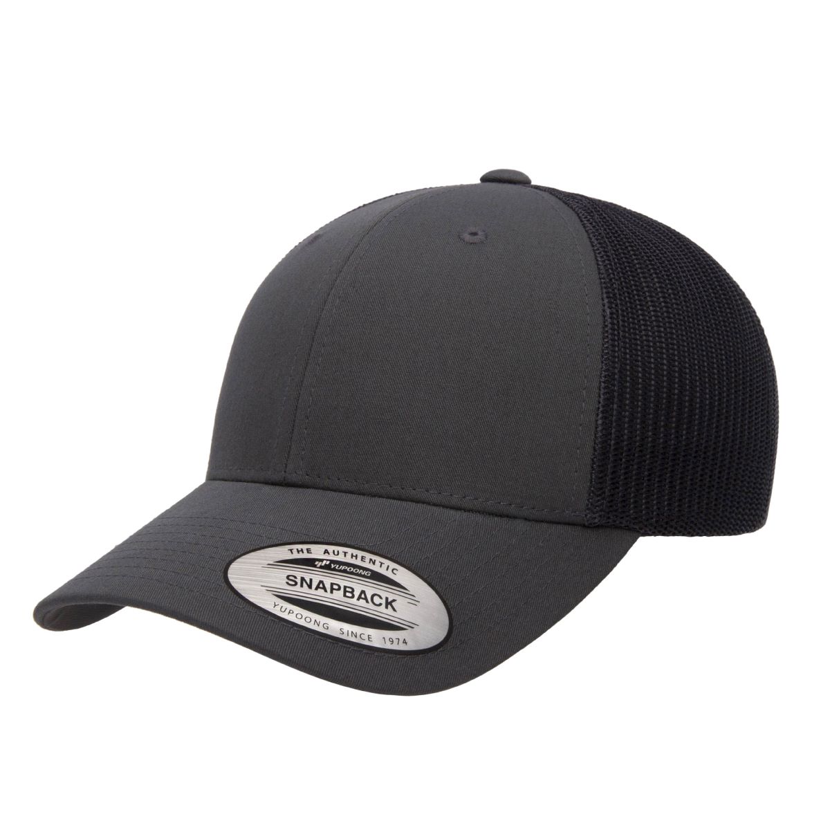 Yupoong 6601 YP Classics Elite Hat with Leatherette Patches or Embroidery 26