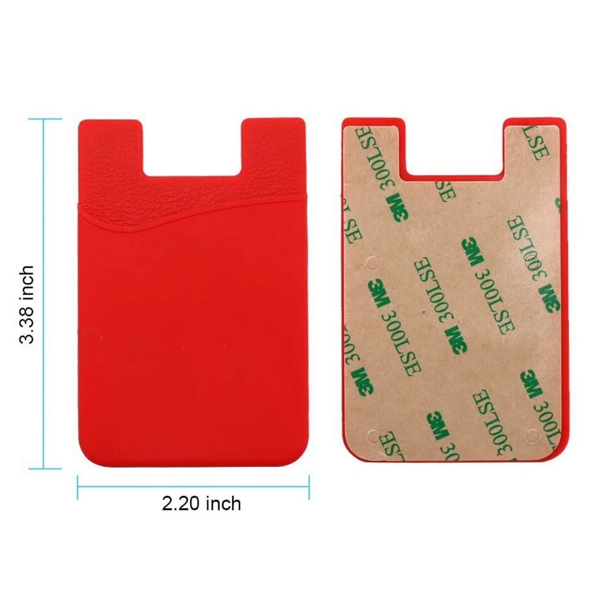 Silicone Cell Phone Wallet With Pocket 6