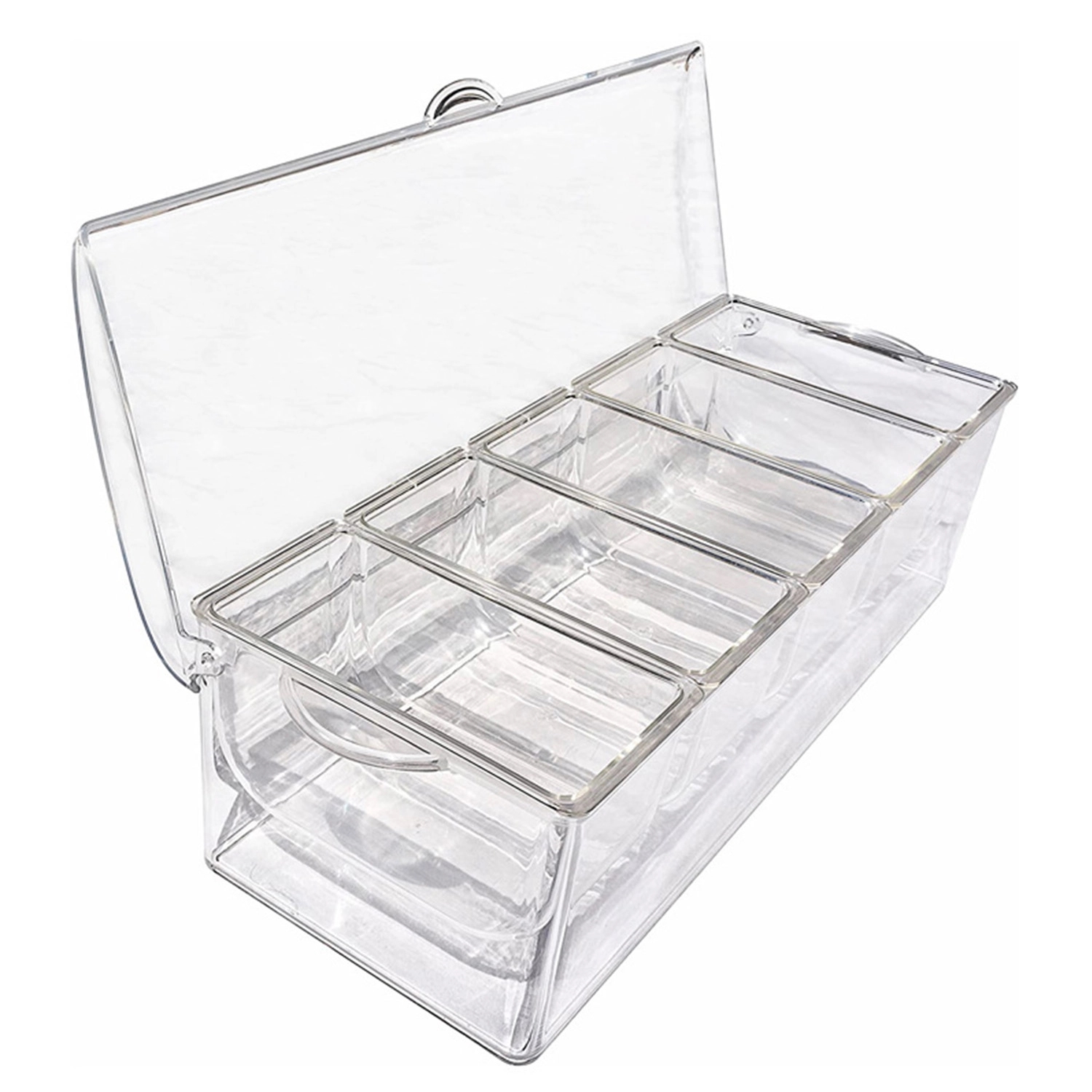 Transparent Dividable Fruit Tray Box 6