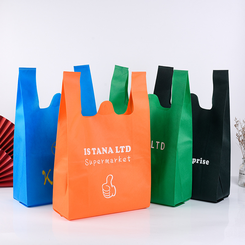 Reusable Non Woven Vest Tote Bag 9