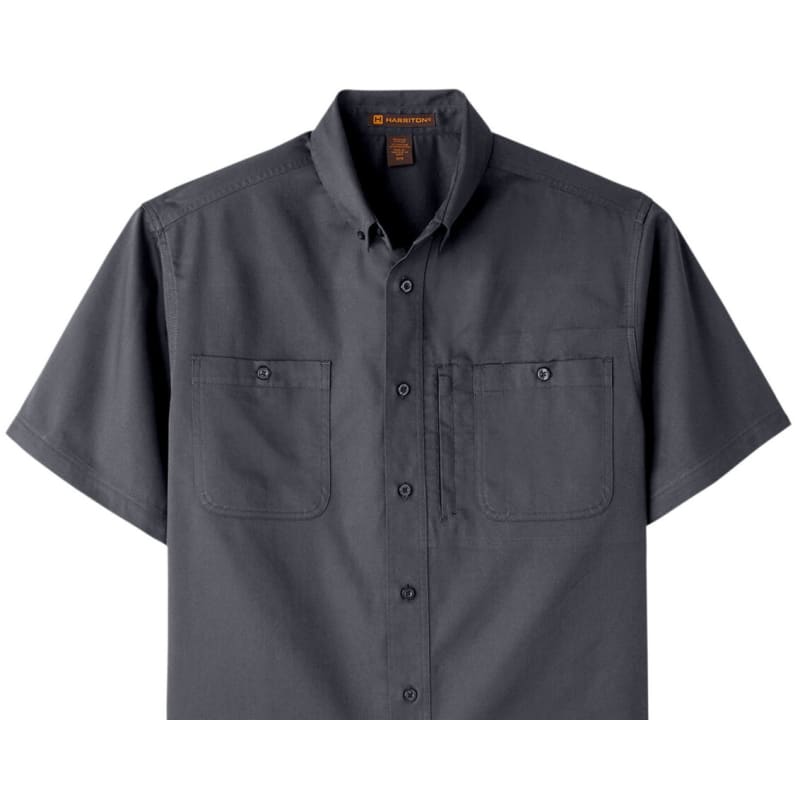 Harriton Men's Advantage IL Short-Sleeve Work Shirt 10