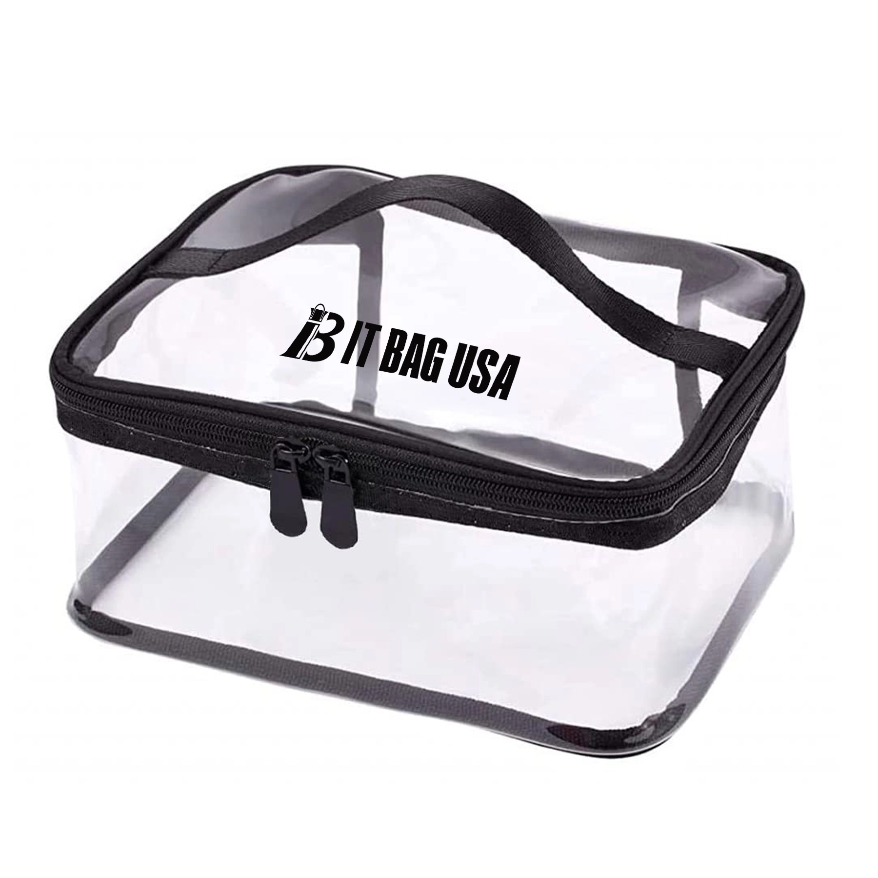 Clear Makeup Zipper Bag 1