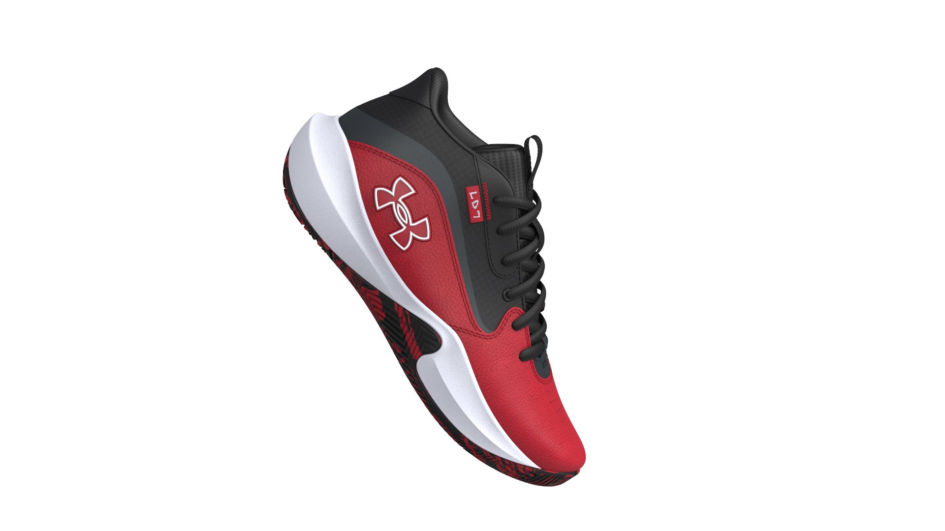 UA Lockdown 7 Grade School Basketball Shoes 14