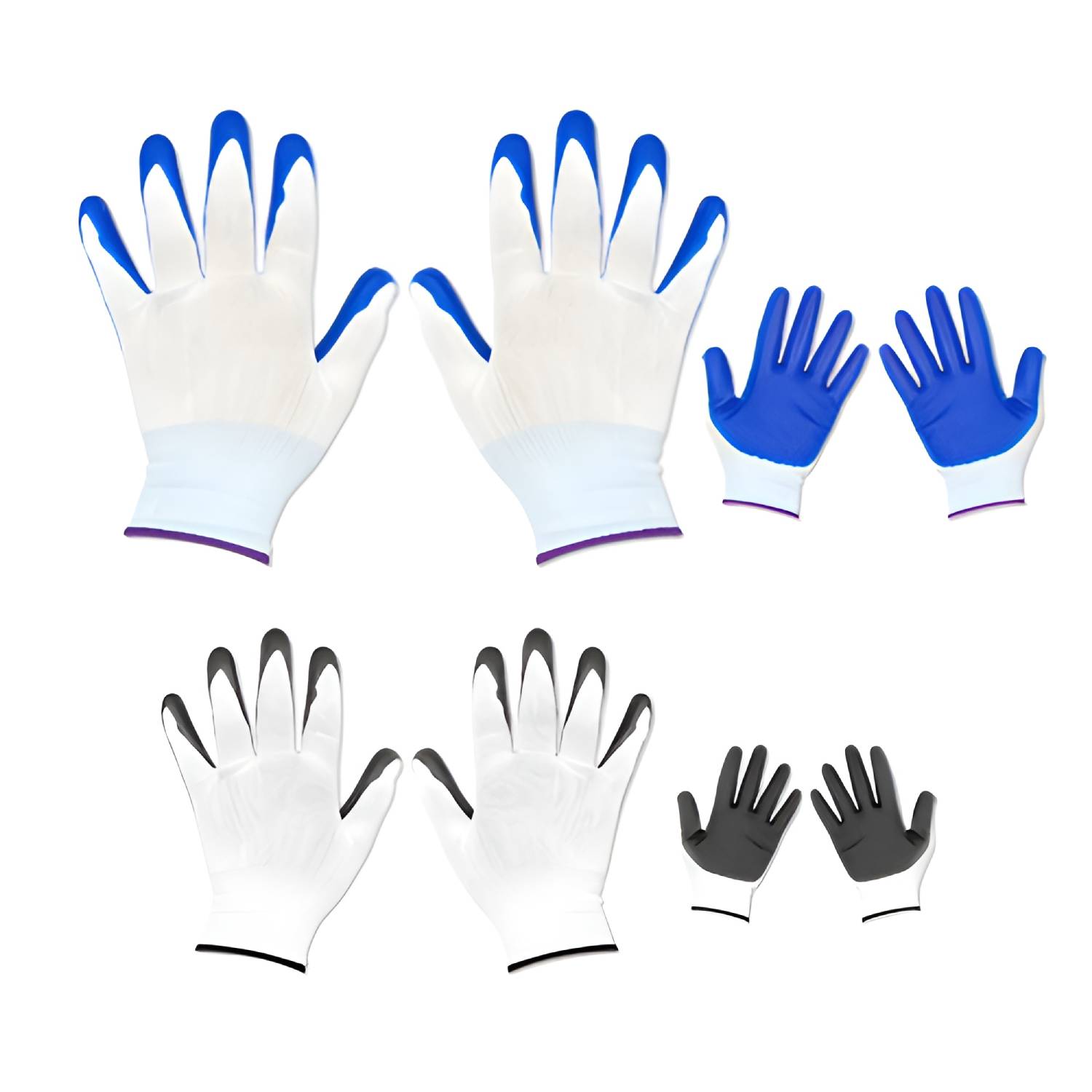 Latex Free Nitrile Gardening Gloves 6