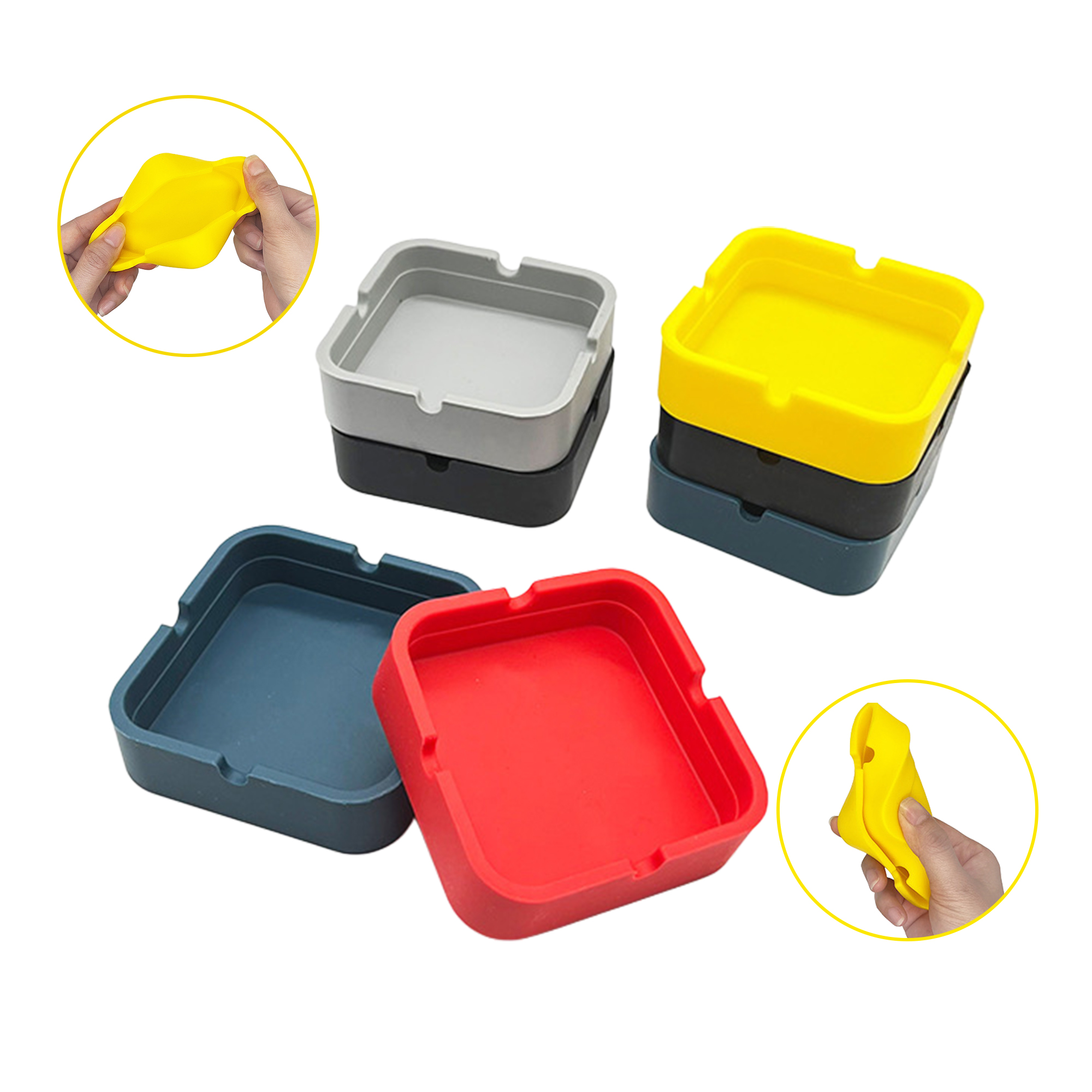 Eco-Friendly Silicone Ashtray 3