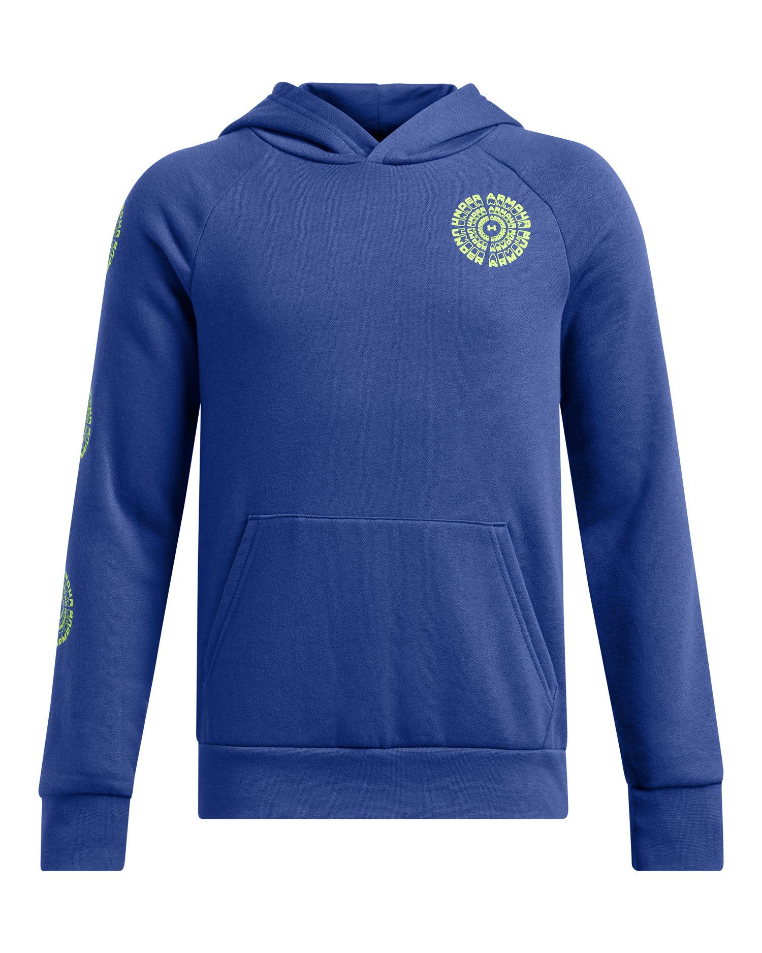 UA Rival Fleece Spiral Logo Boys' Hoodie 4