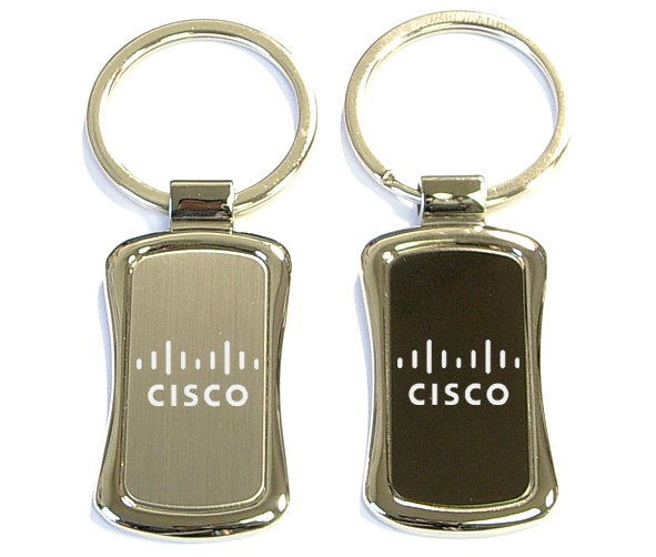 Chrome metal key holder 1