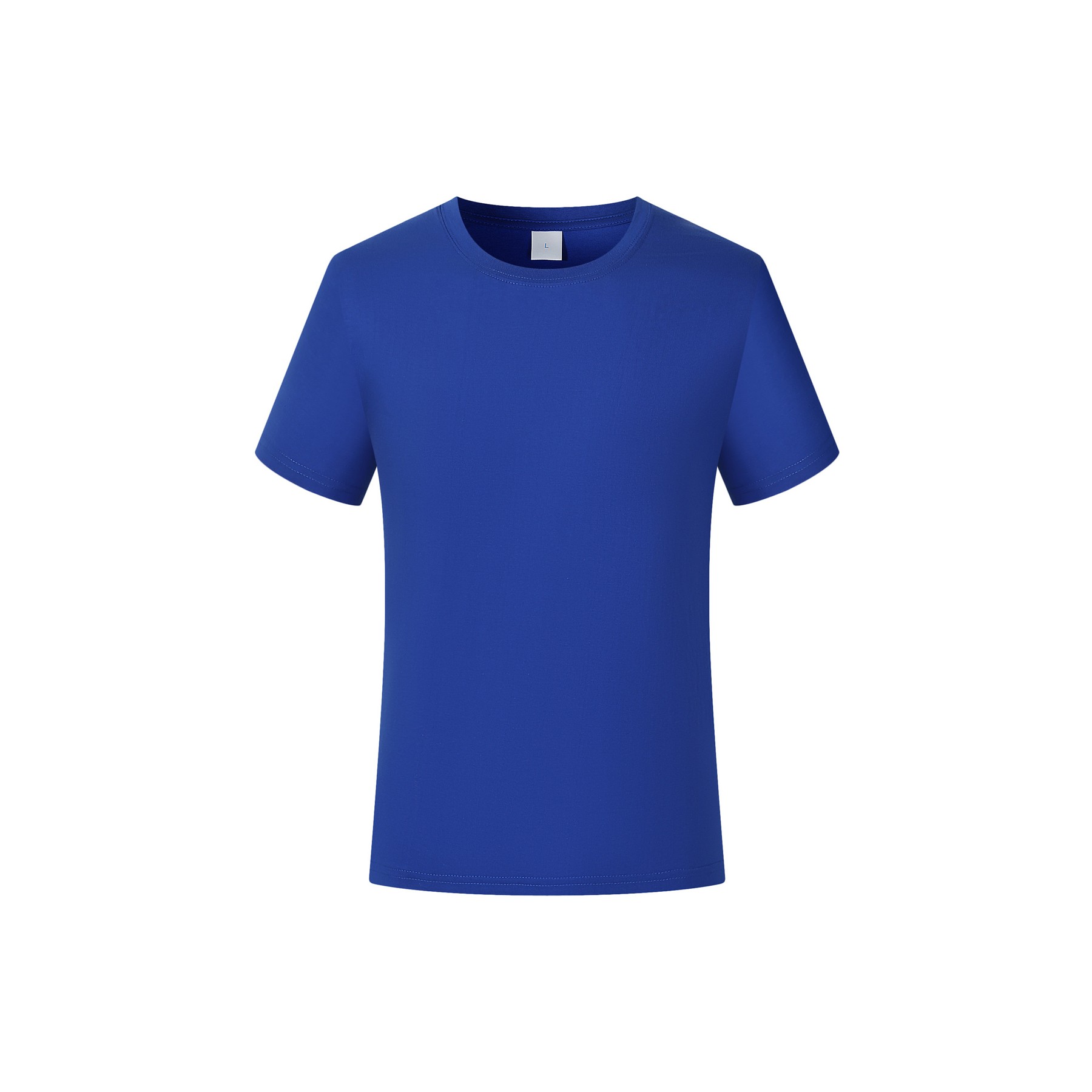 Classic Basic Solid Crew Neck Soft Cotton T-Shirt 4