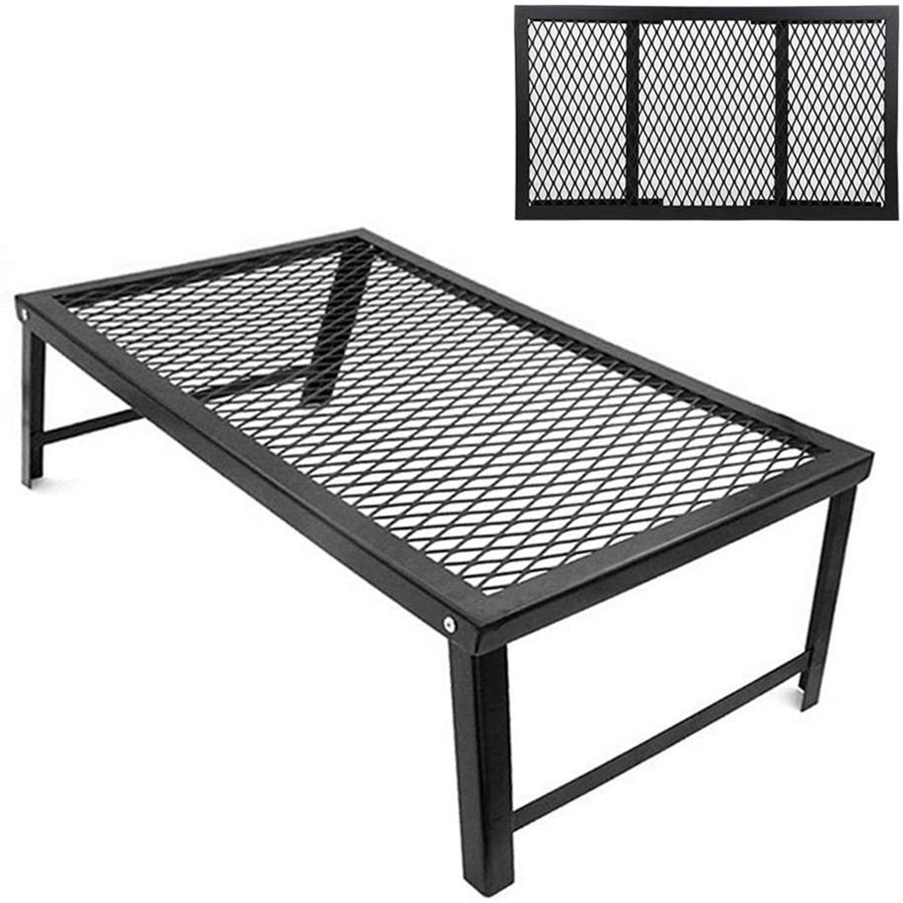Folding camping barbecue table 1