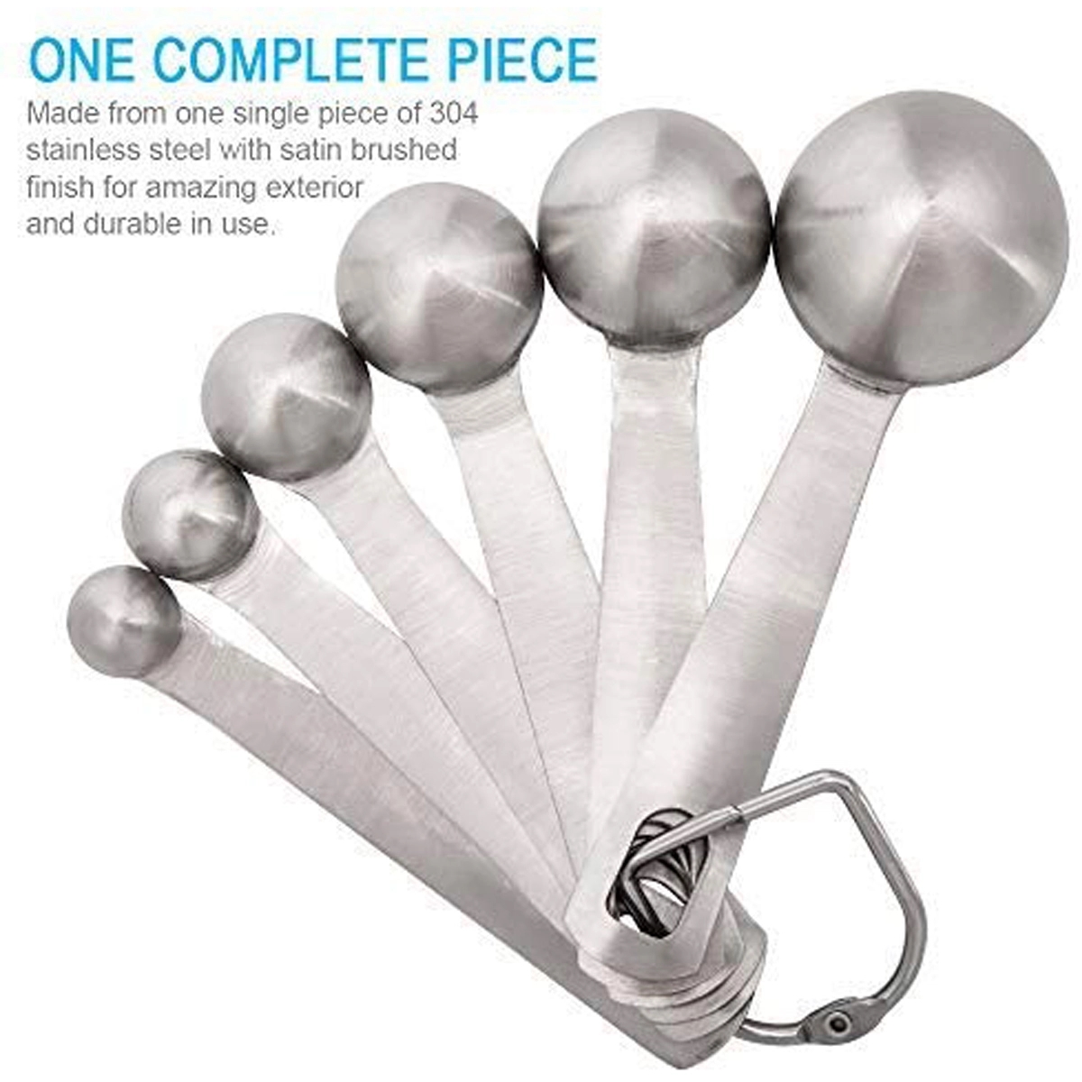Premium Heavy Duty 18/8 Stainless Steel Measuring Spoons 2