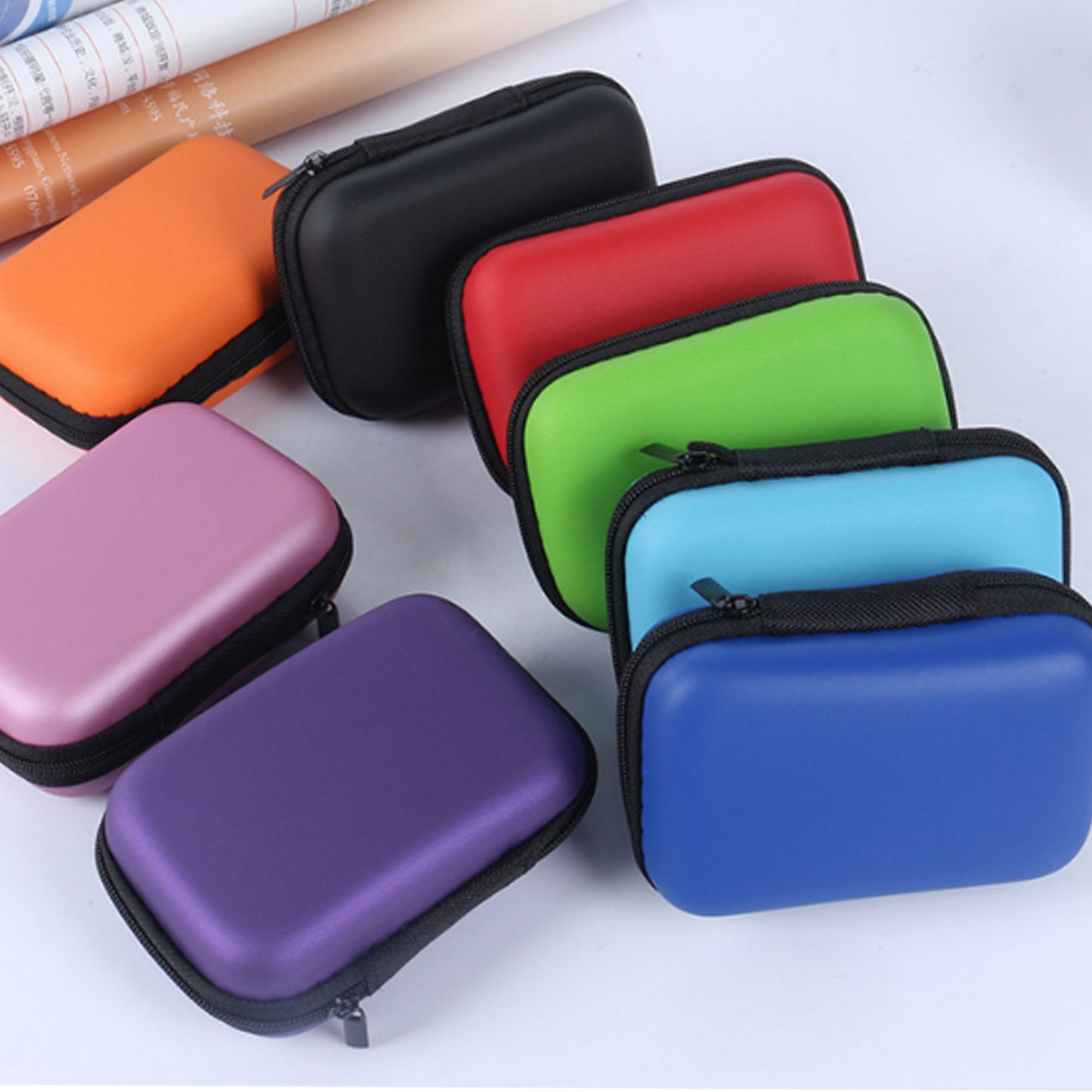 Oximetry Storage/Earphone Organizer Case 4