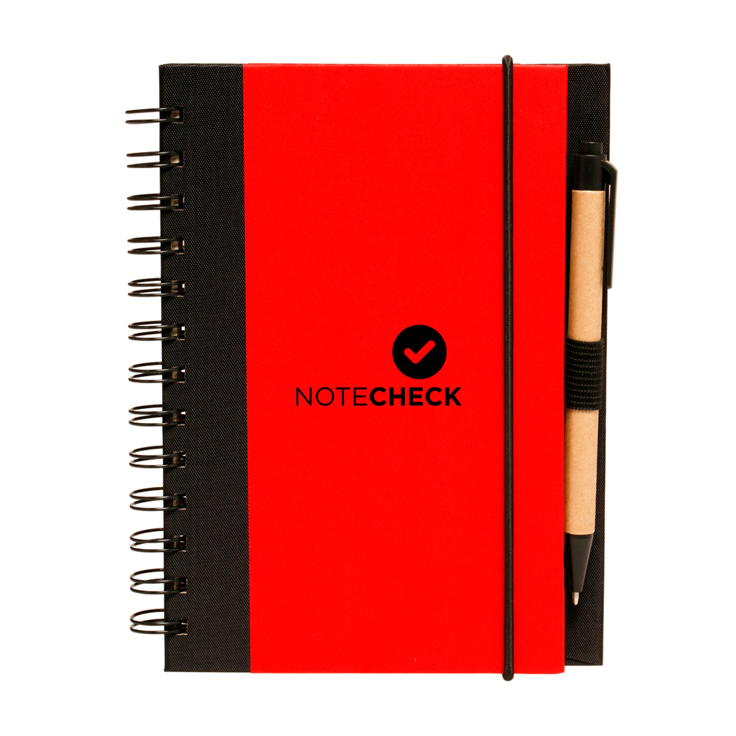 Duotone Spiral Notebook (1 Color Imprint) 2