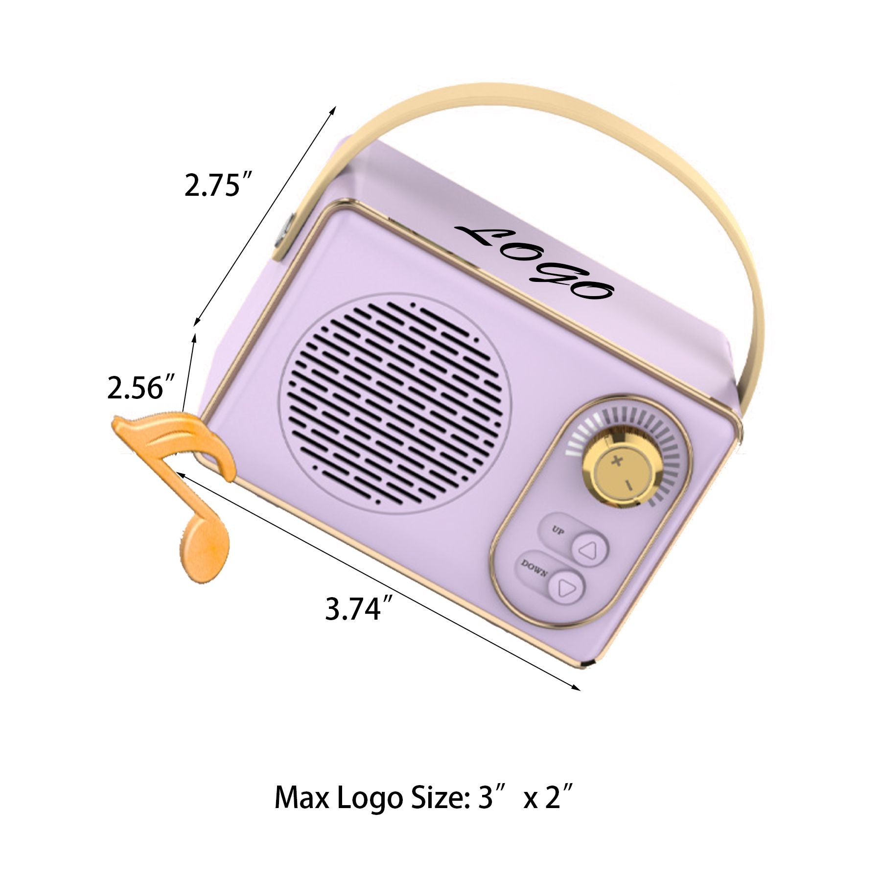 Portable Vintage Bluetooth Speaker 2