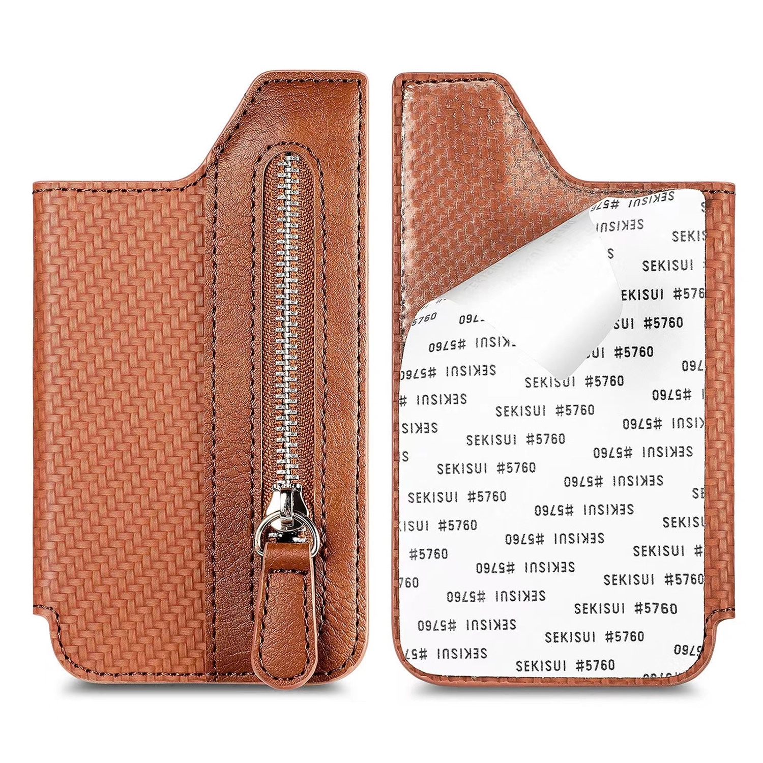 PU Leather Phone Flip Card Holder 8