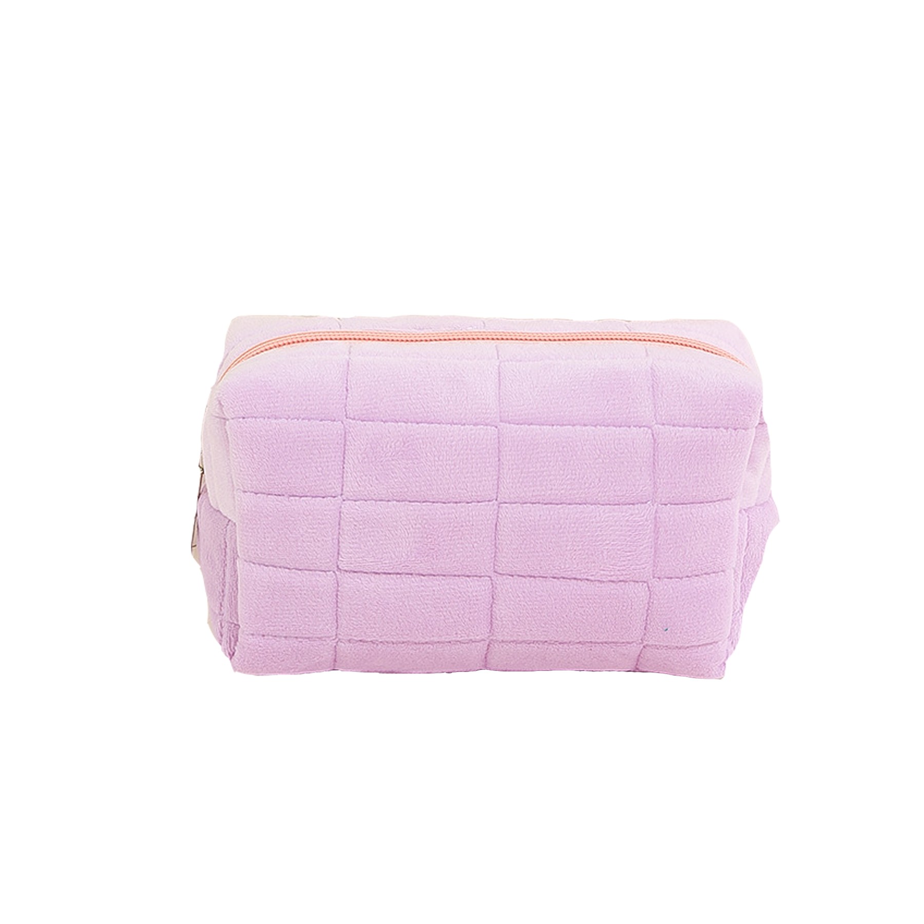 Solid Color Checkered Bag 2