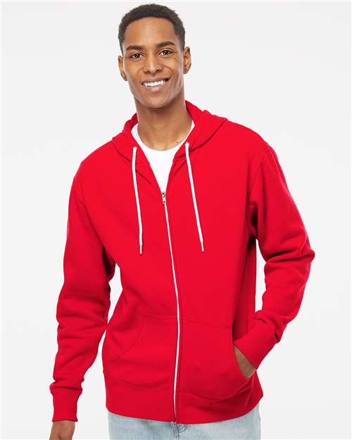 Unisex Lightweight Full-Zip Hooded Sweatshirt - AFX90UNZ 17