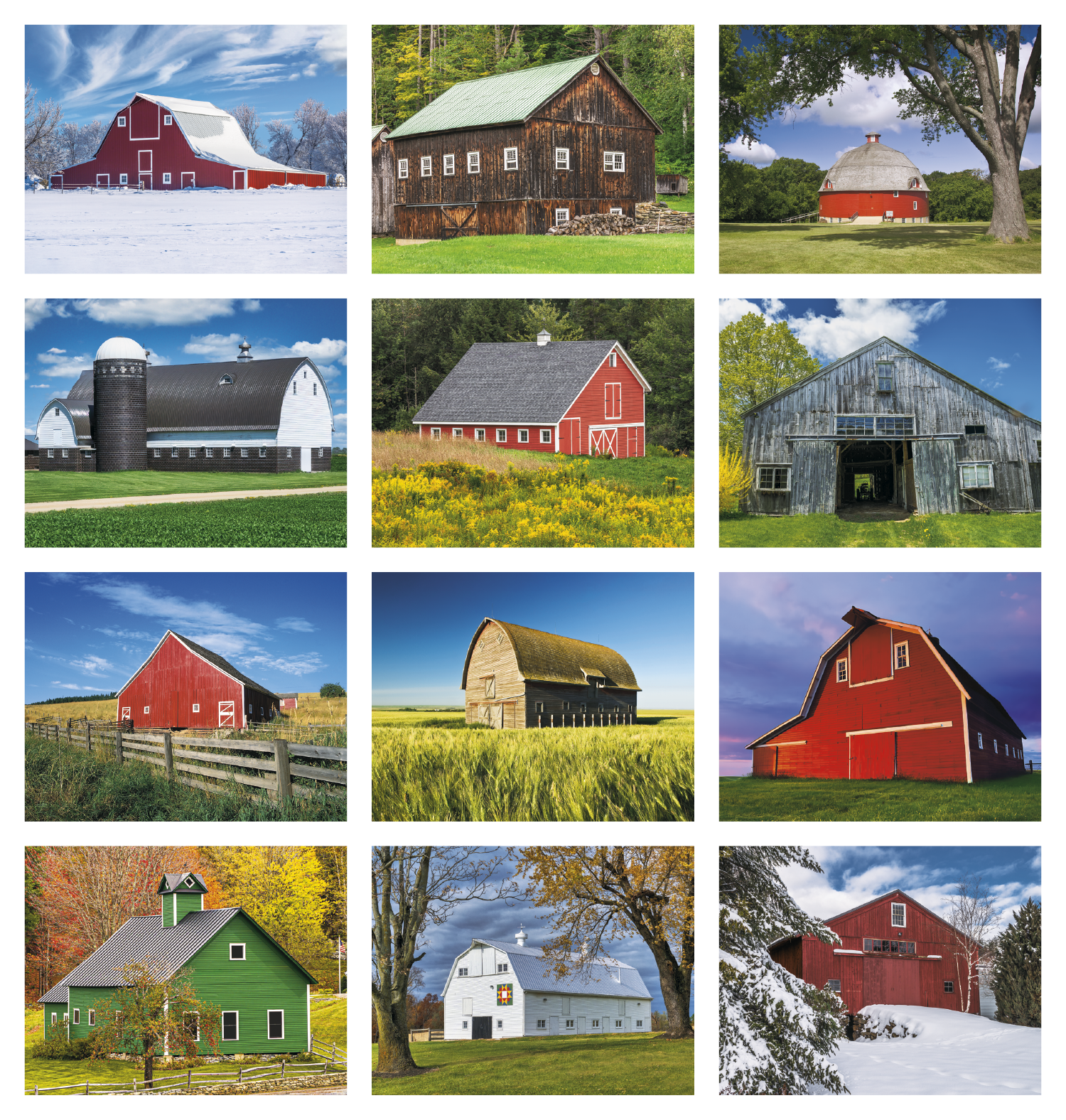Triumph® Calendars Barns Calendar 56