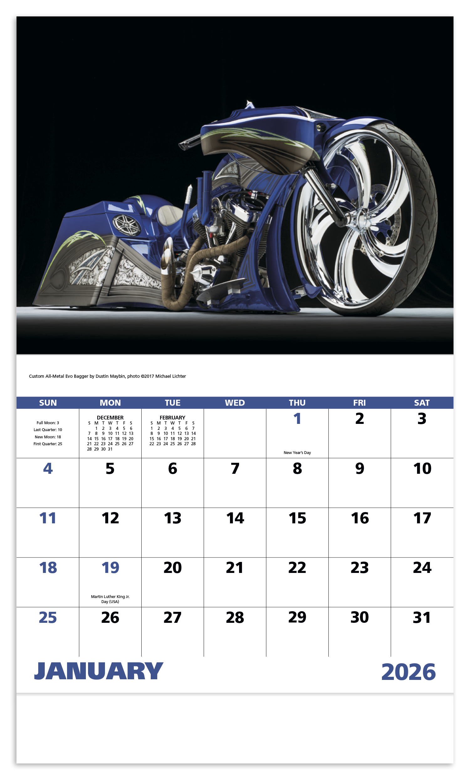 Good Value™ Motorcycles - Stapled Calendar 27
