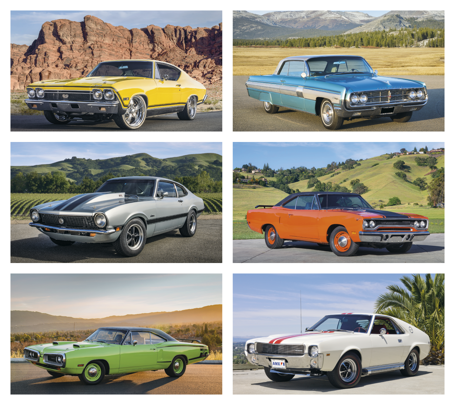 Triumph® Calendars Muscle Cars Calendar 2