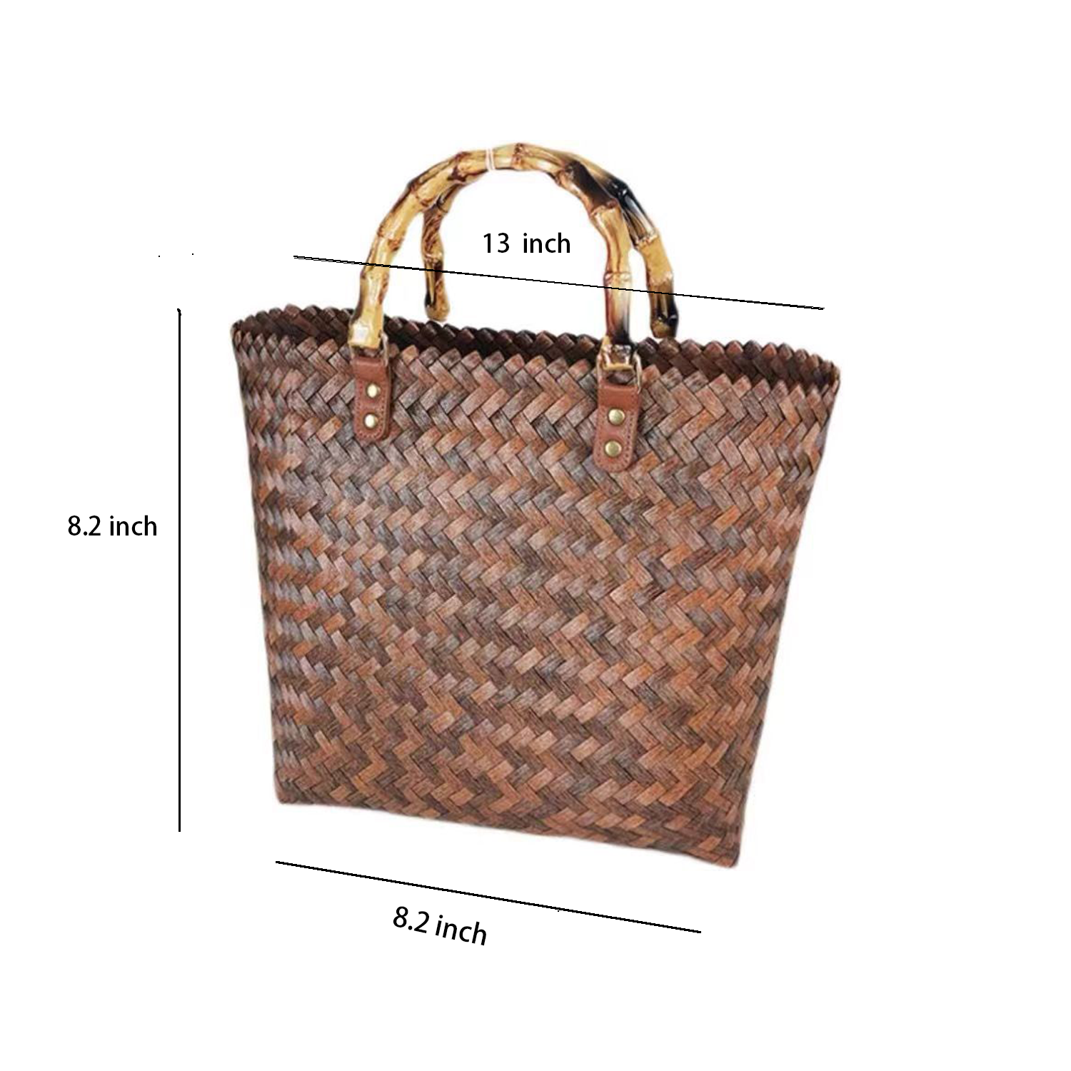 Summer Beach Rattan Tote Bag 2