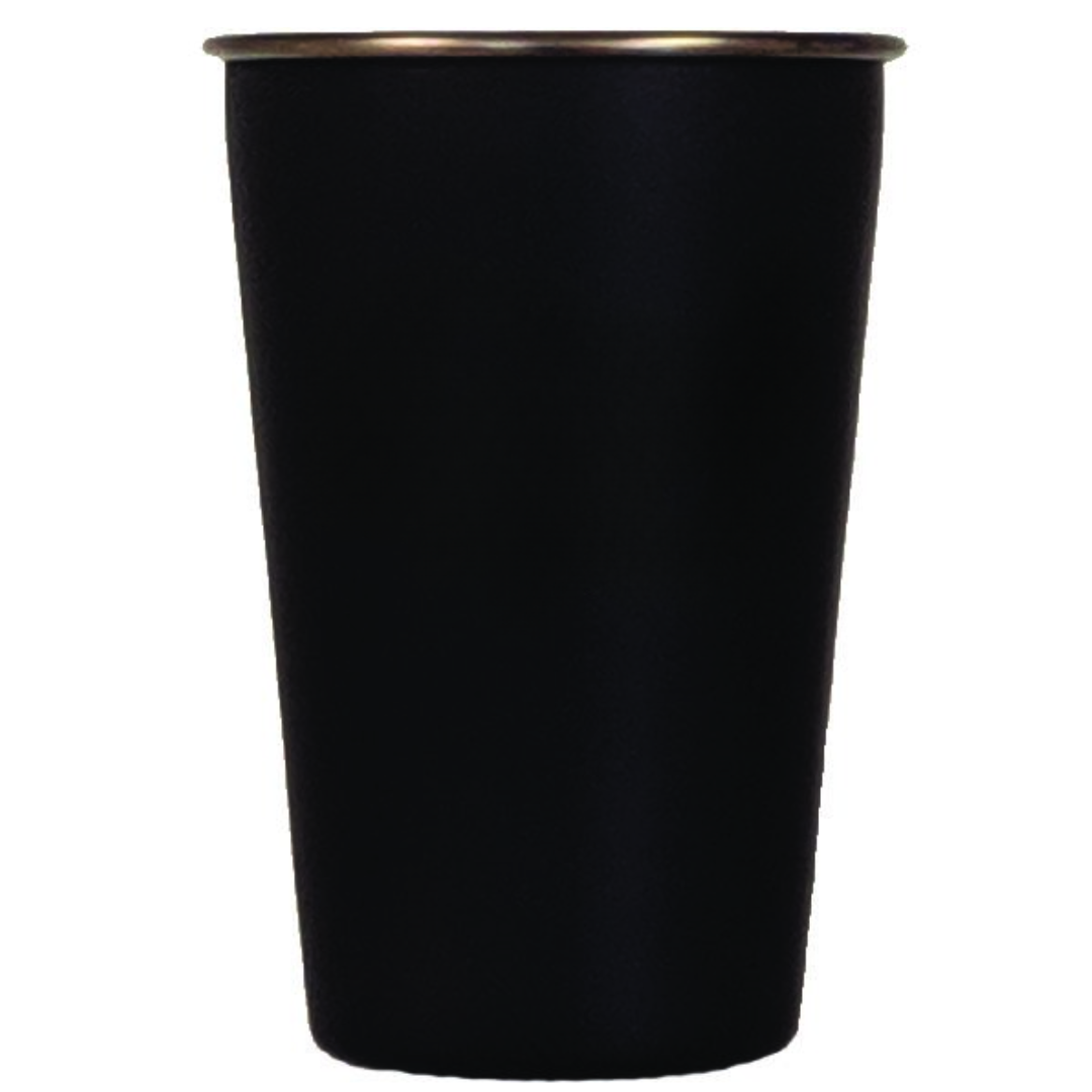 17 oz Stainless Black Pint 2